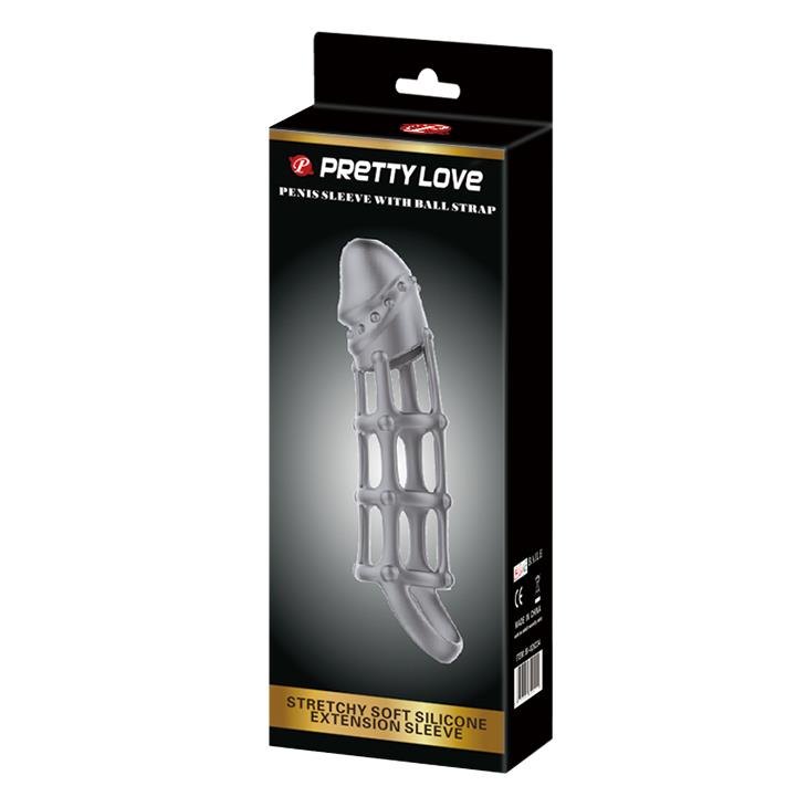 Pretty Love - Penis Sleeve With Ball Strap