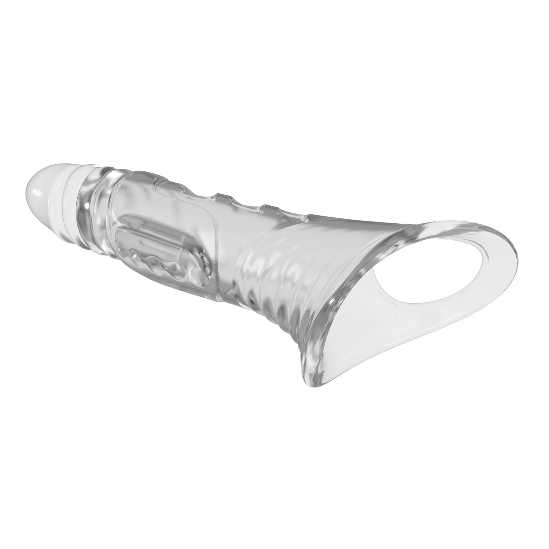 Pretty Love Penis Sleeve 8.7" Extender – Clear