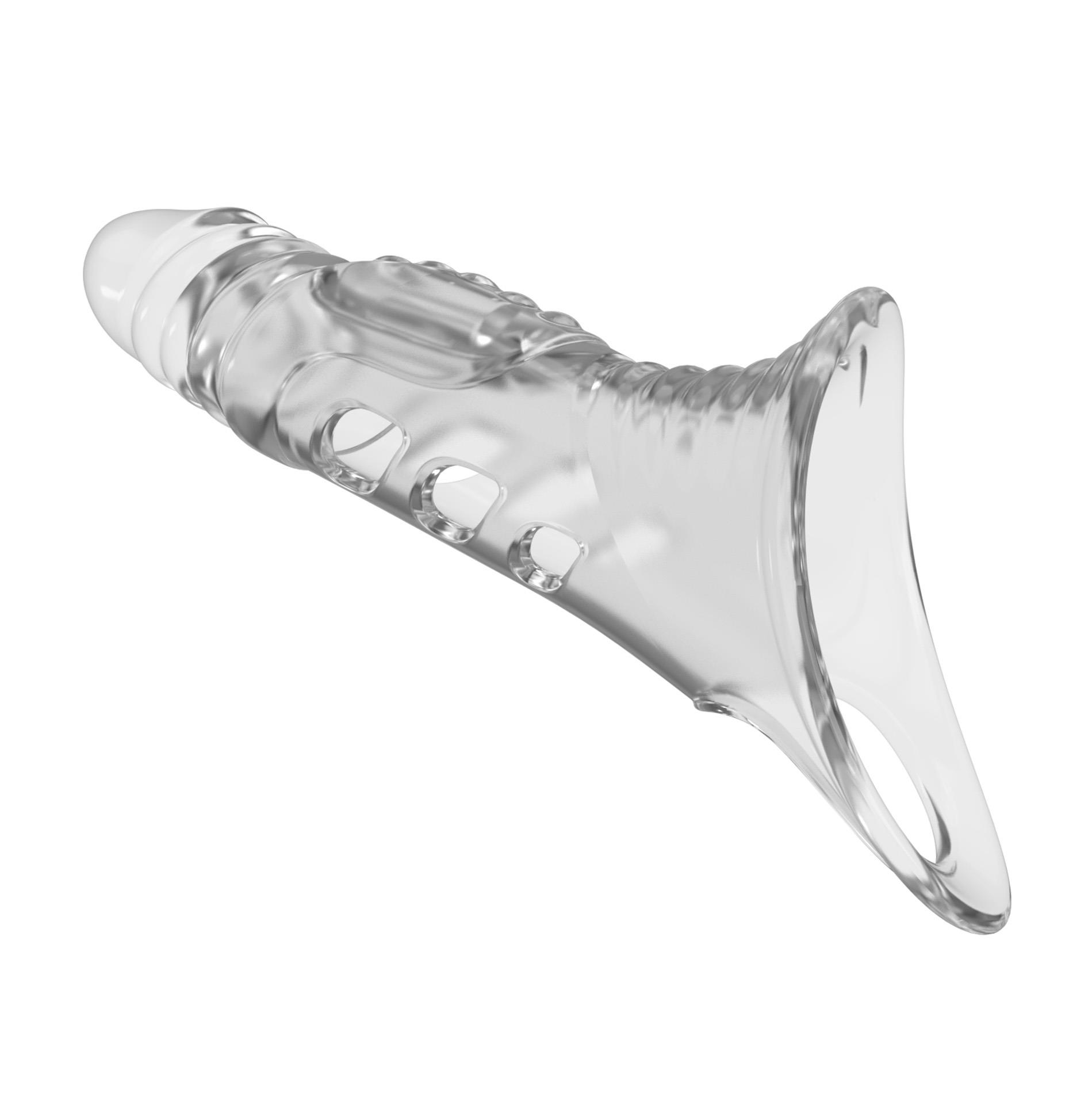 Pretty Love Penis Sleeve 8.7" Extender – Clear