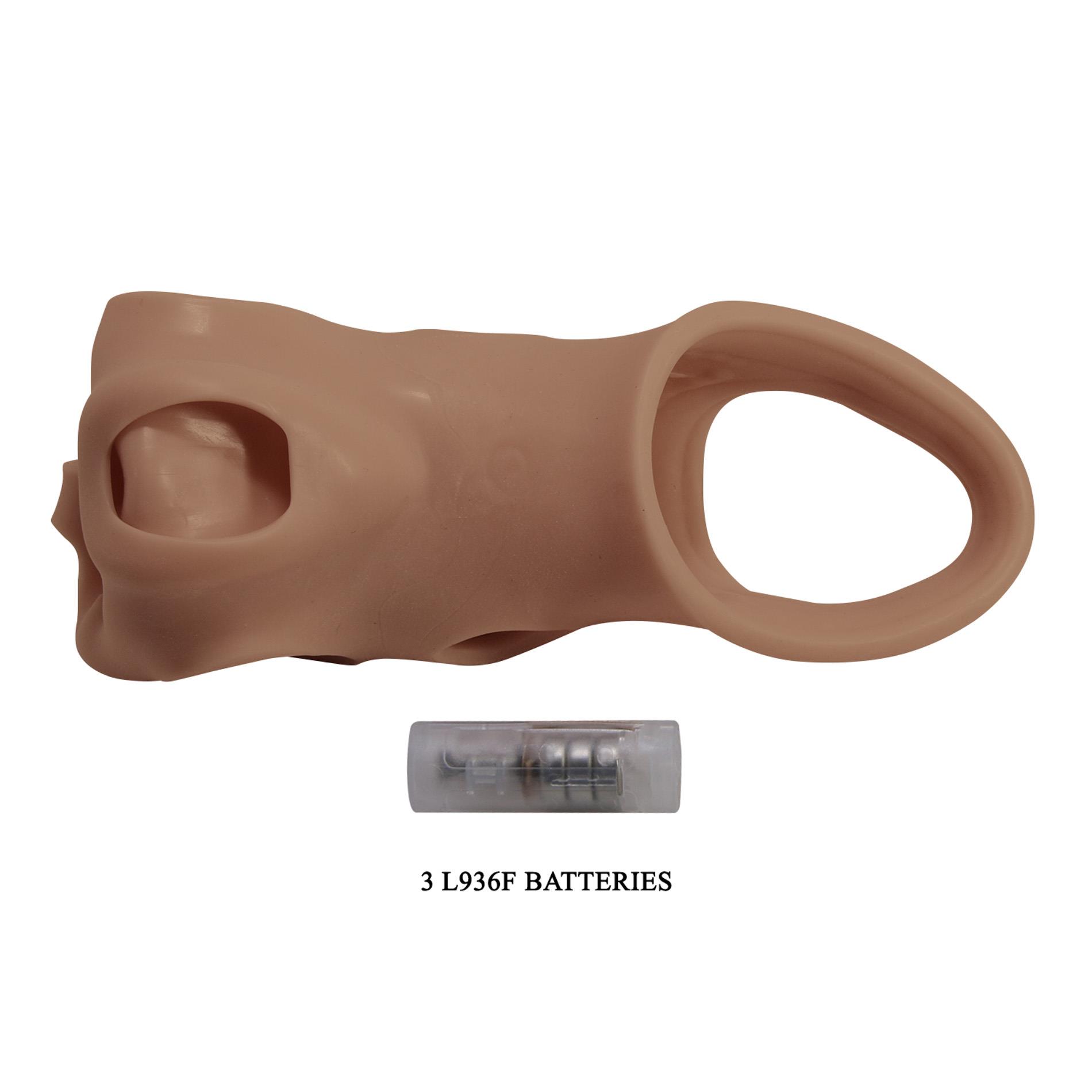 Pretty Love 8.7" Vibrating Penis Sleeve Extender