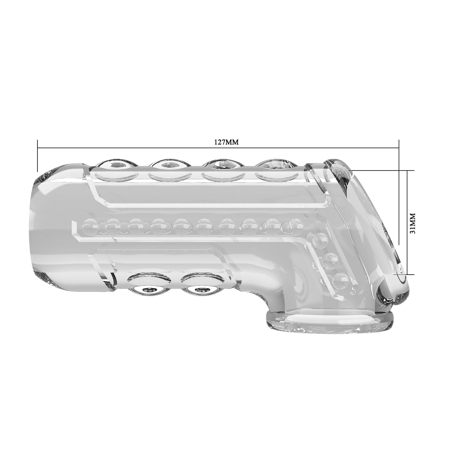 Pretty Love Penis Sleeve – Clear Long