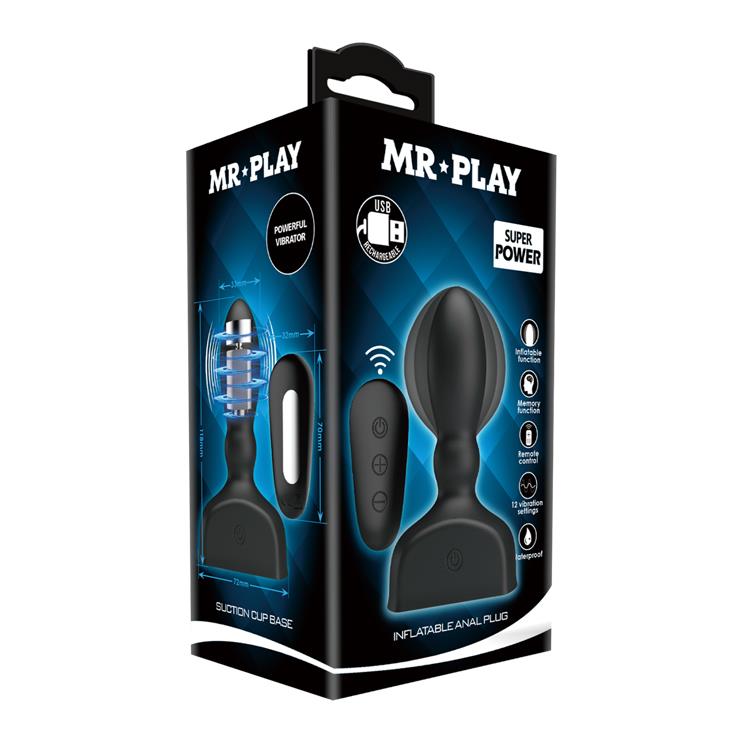 Mr Play- Inflatable Anal Plug