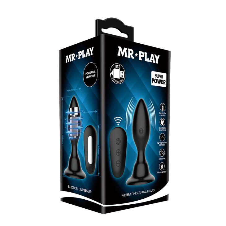 Mr Play - Vibrating Anal Plug