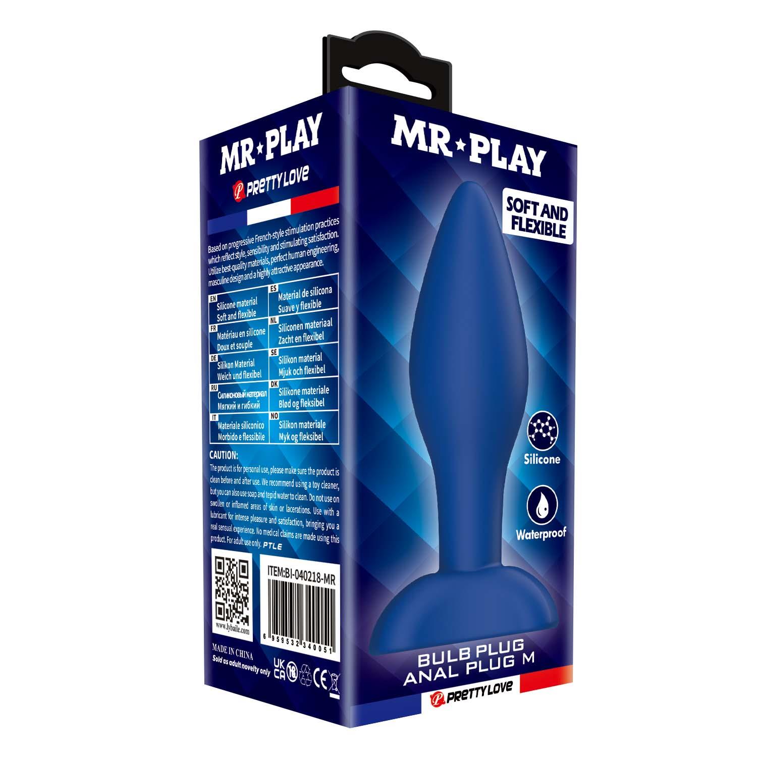 Mr. Play Bulb Anal Plug M