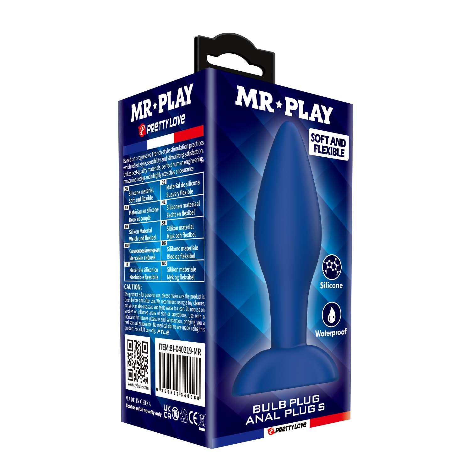 Mr. Play Bulb Anal Plug S