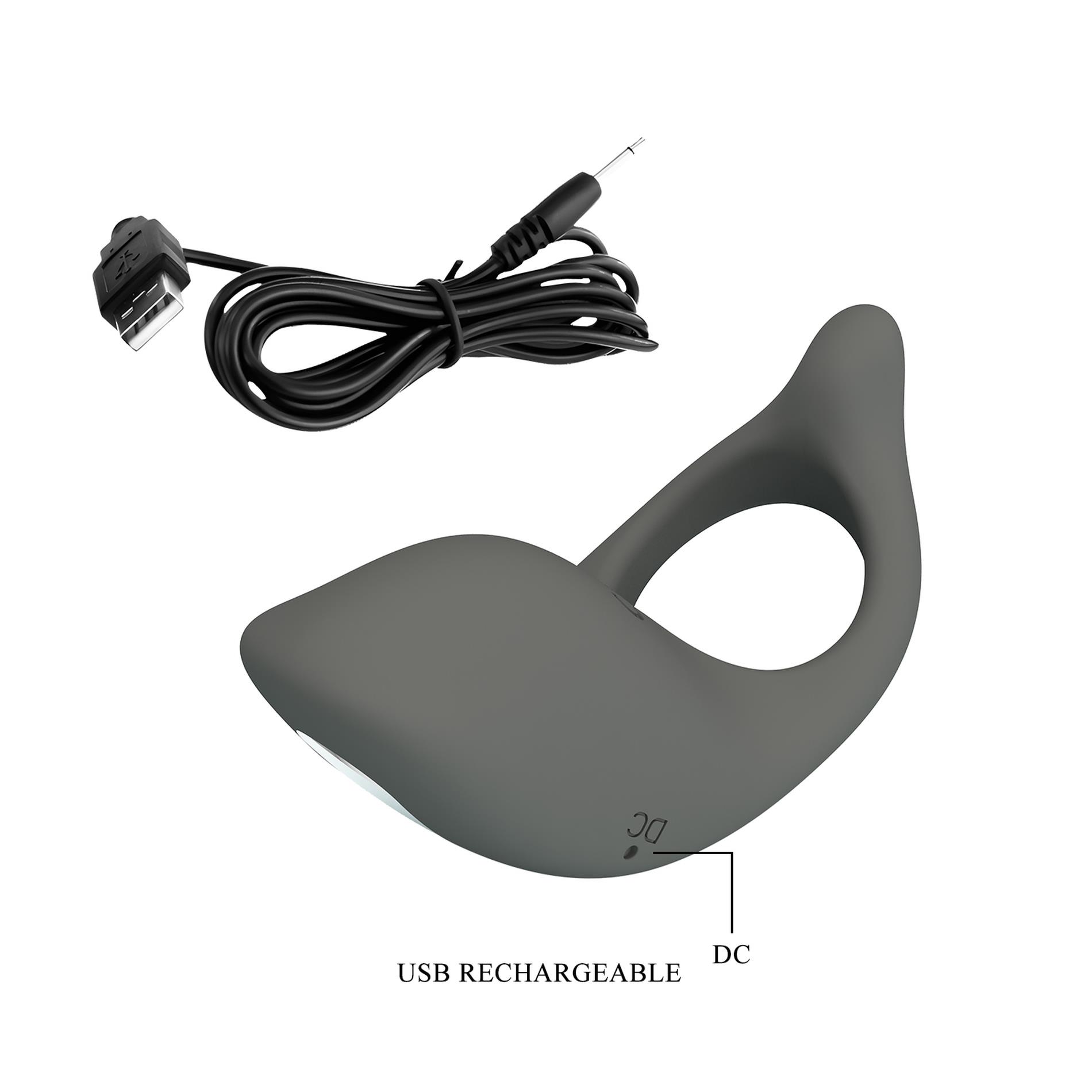 Wibrujący pierścień erekcyjny Master Ring