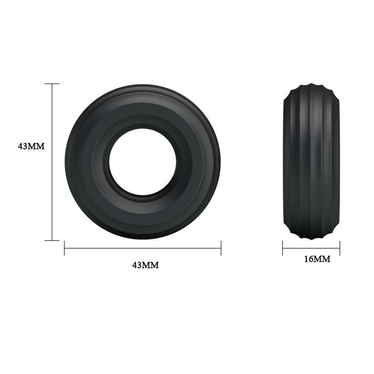 Zestaw pierscieni erekcyjnych THREE COCK RINGS SETS