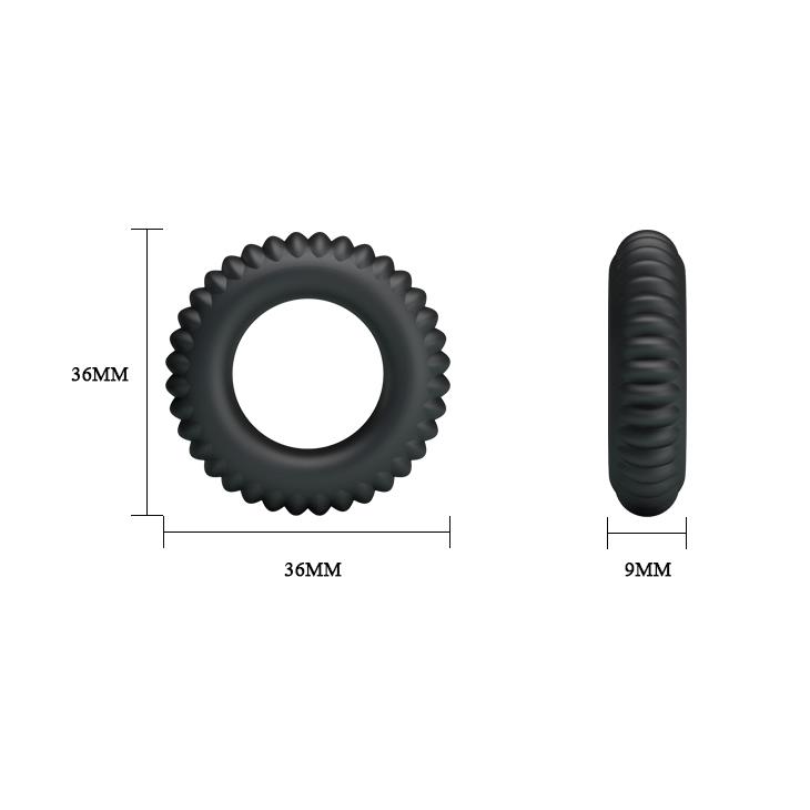 Zestaw pierscieni erekcyjnych THREE COCK RINGS SETS