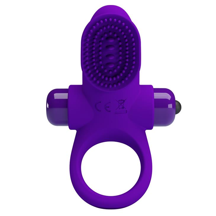 Pretty Love - Vibrant Penis Ring Ii Purple
