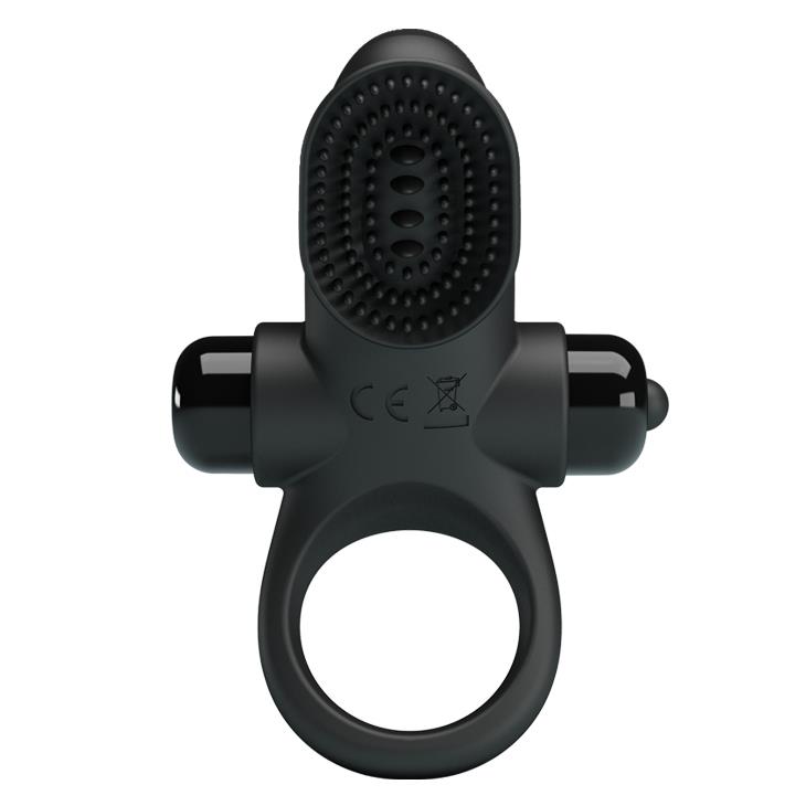 Pretty Love - Vibrant Penis Ring Ii Black