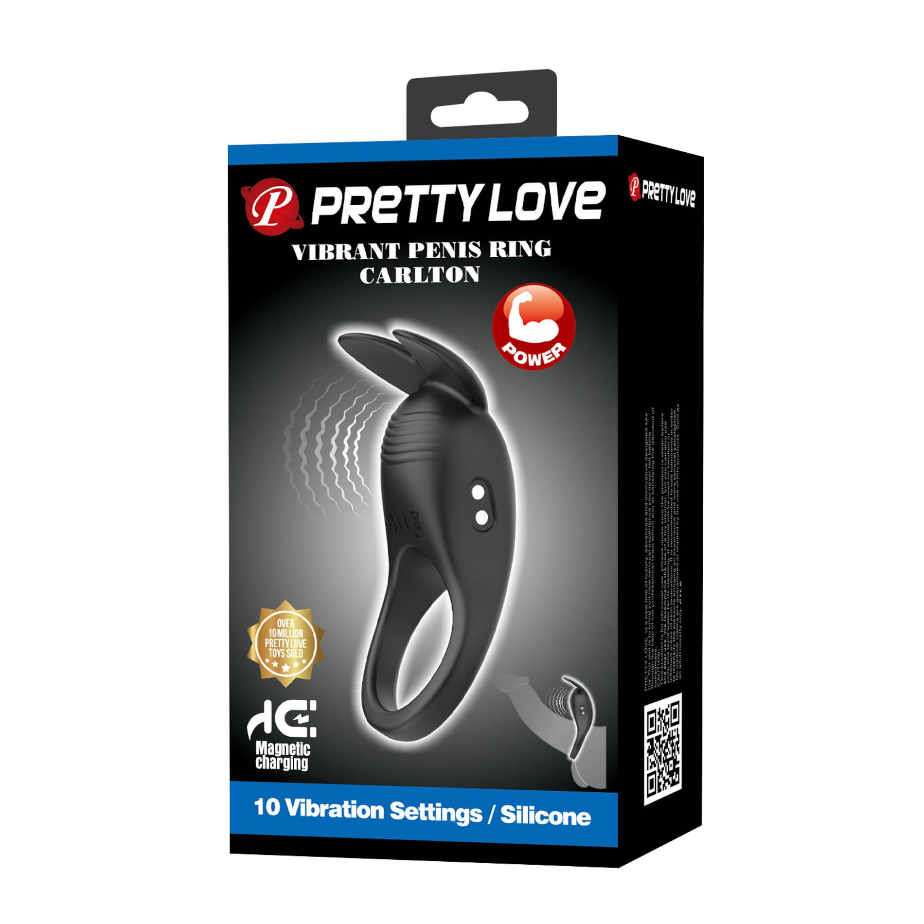 Pretty Love Carlton Vibrating Penis Ring