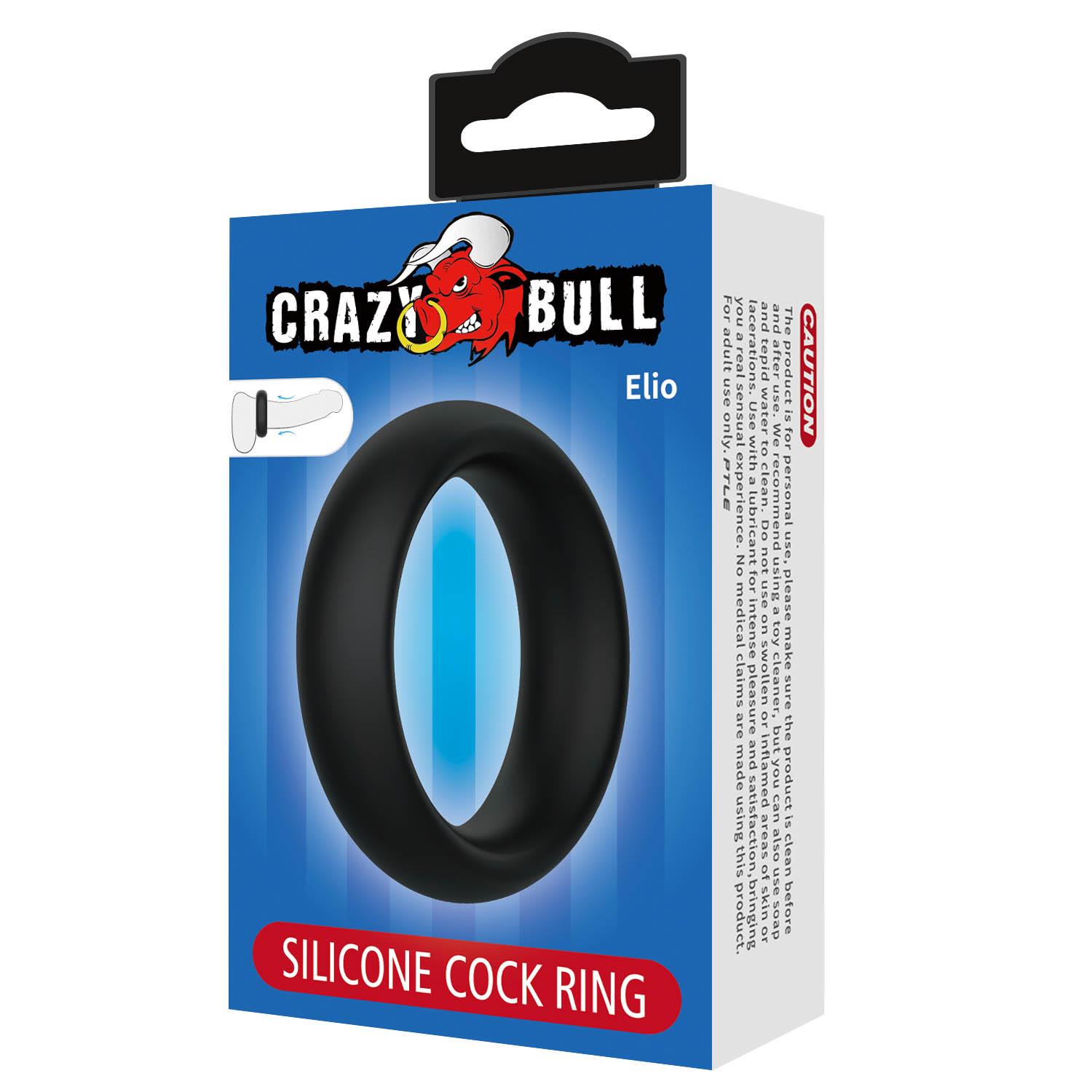 Crazy Bull Elio – Silicone Cock Ring