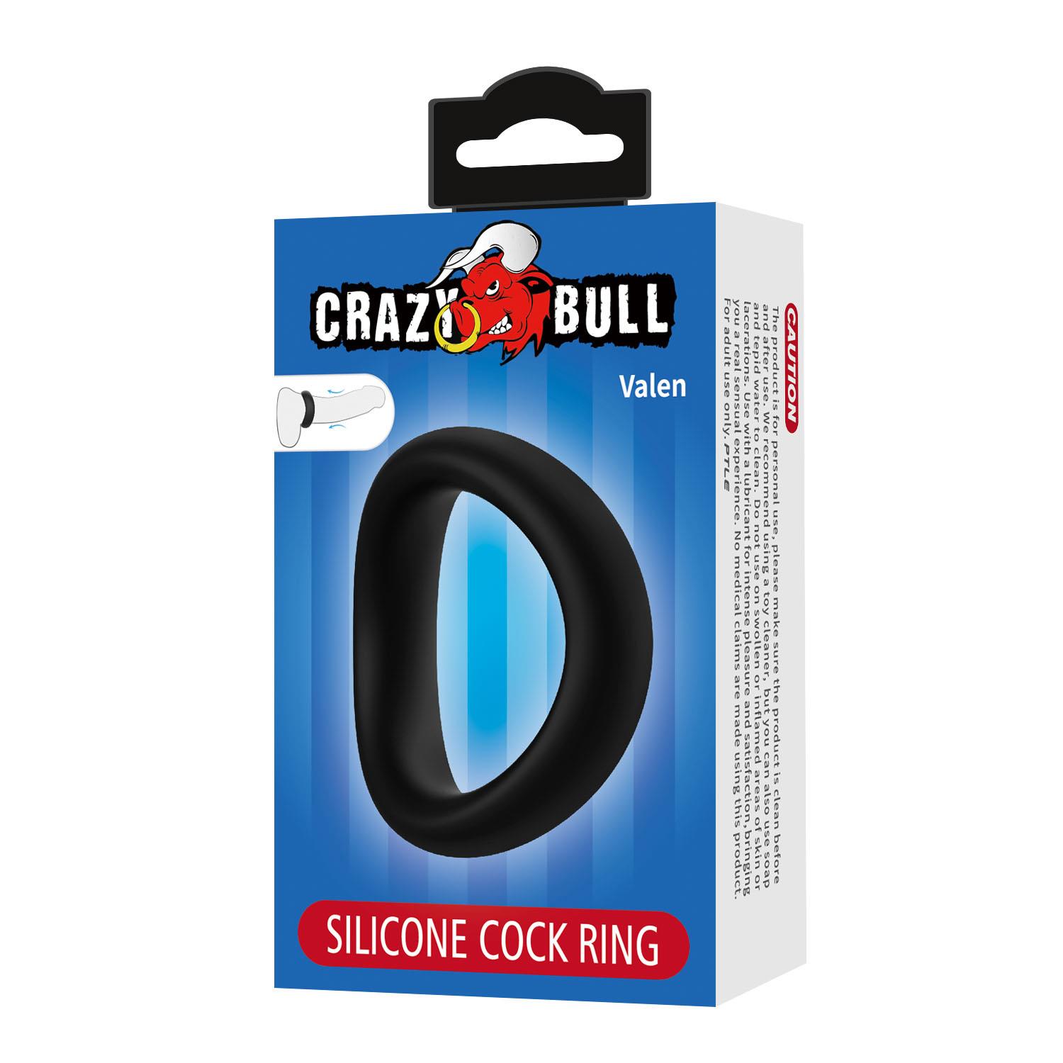 Crazy Bull Valen – Silicone Cock Ring
