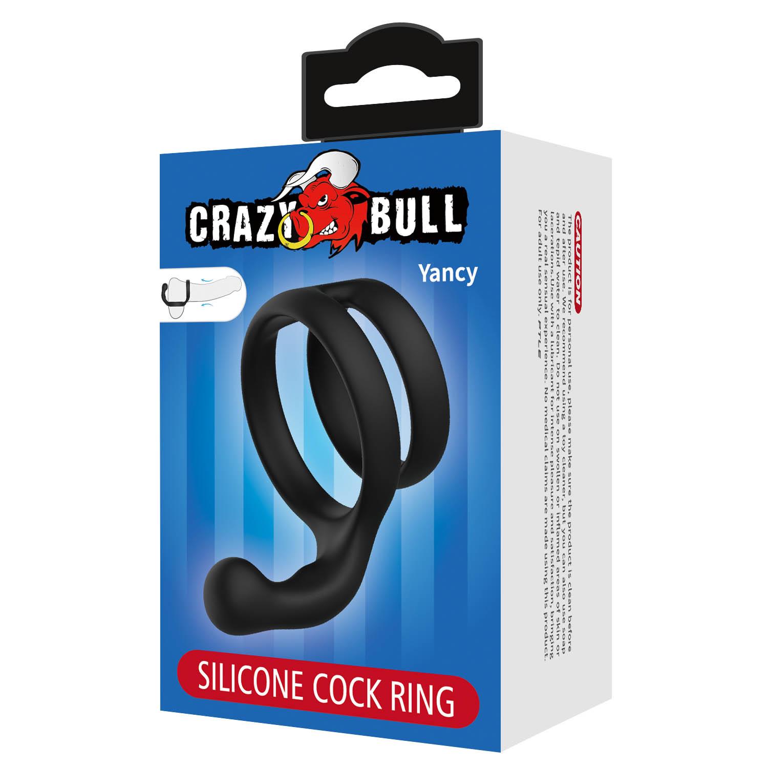 Crazy Bull Yancy – Silicone Cock Ring