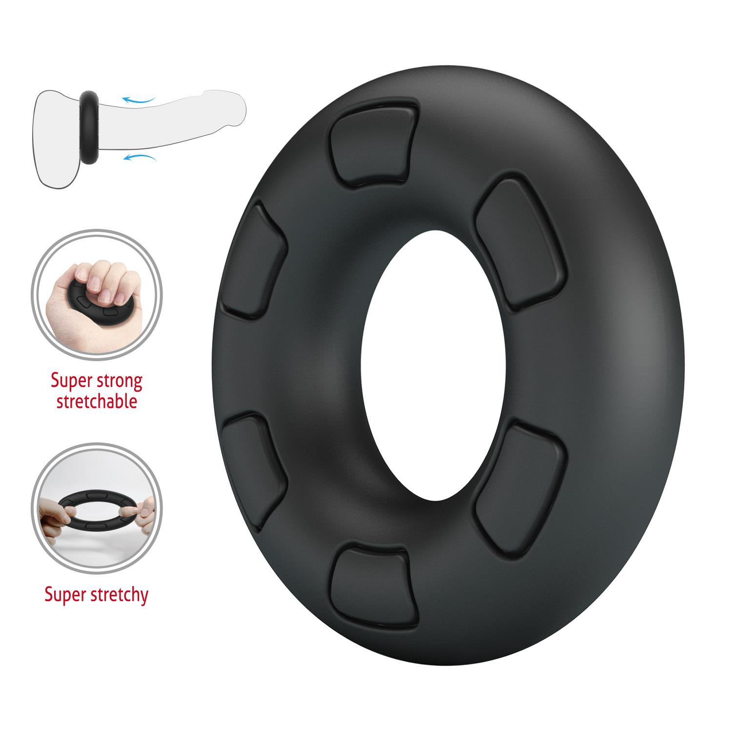 Crazy Bull Bertram – Super Soft Silicone Cock Ring