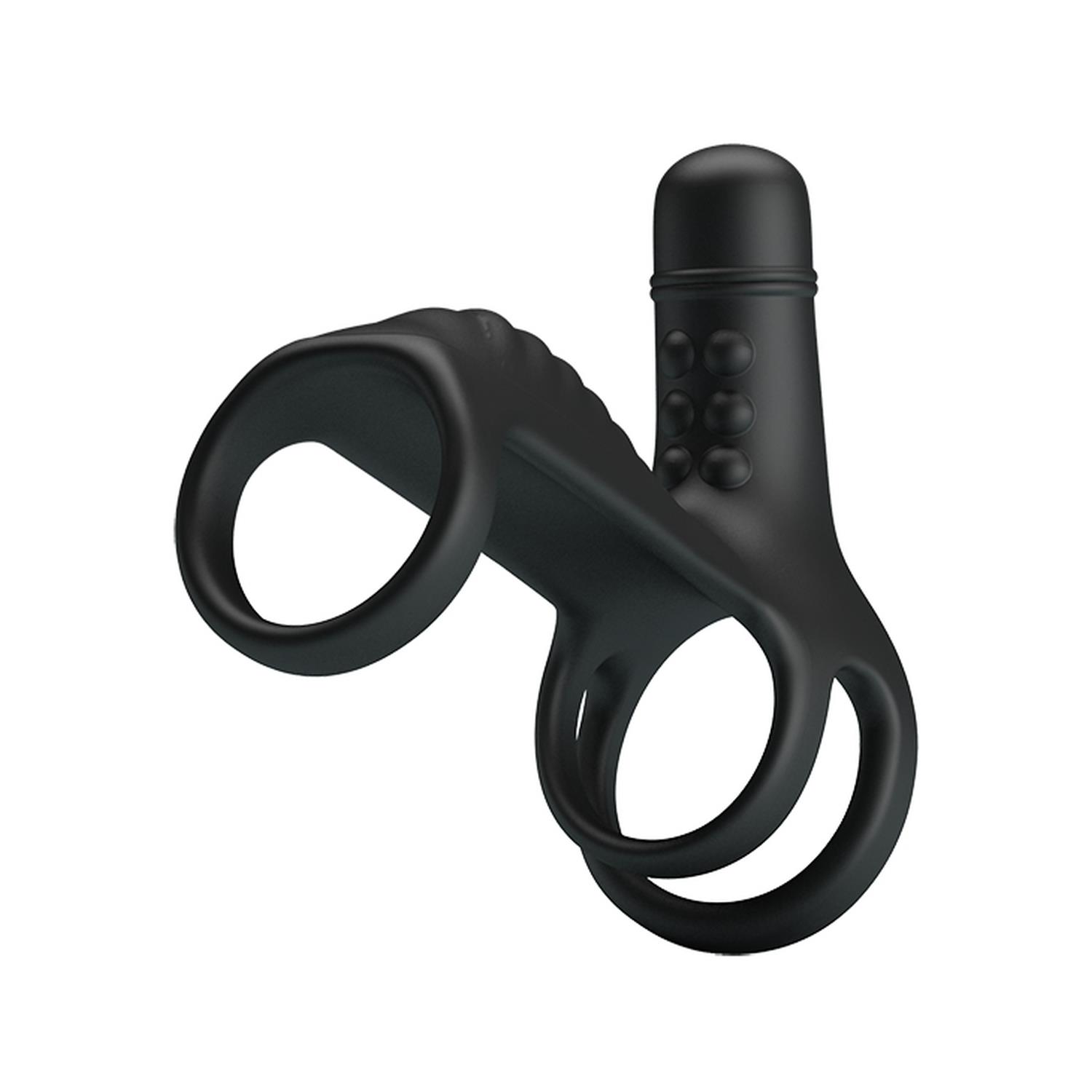 Pretty Love- Vibratingpenis Sling, 10 Vibration Functions