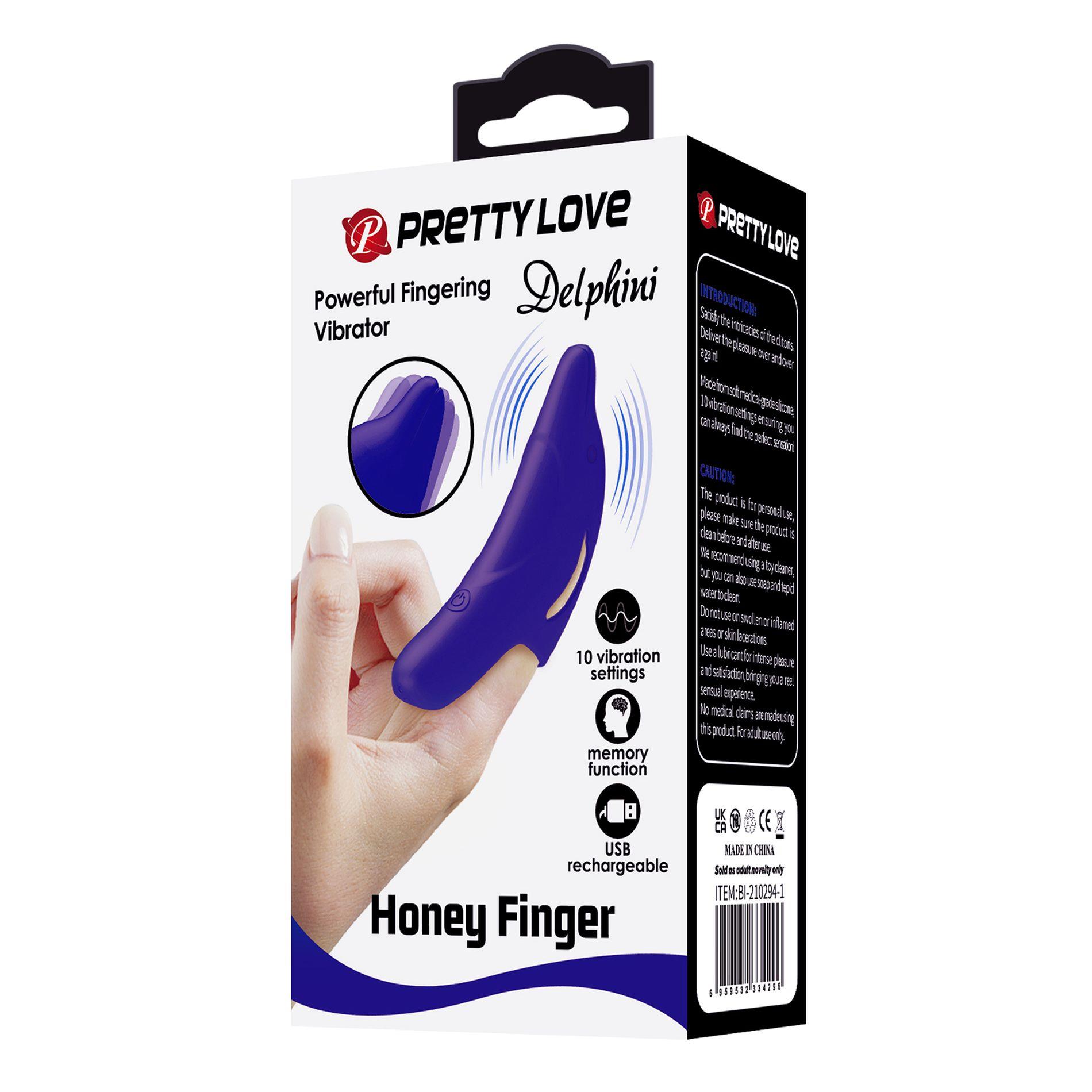 Pretty Love - Delphini, Honey Finger 10 Vibration Functions