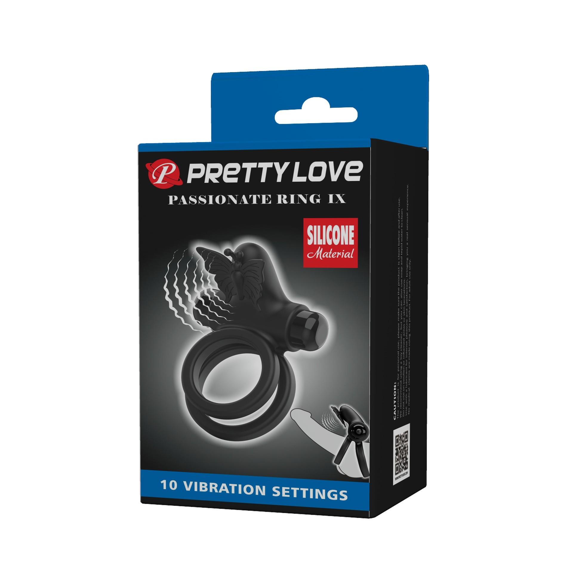 Prette Love - Passionate Ring Ix, 10 Vibration Functions