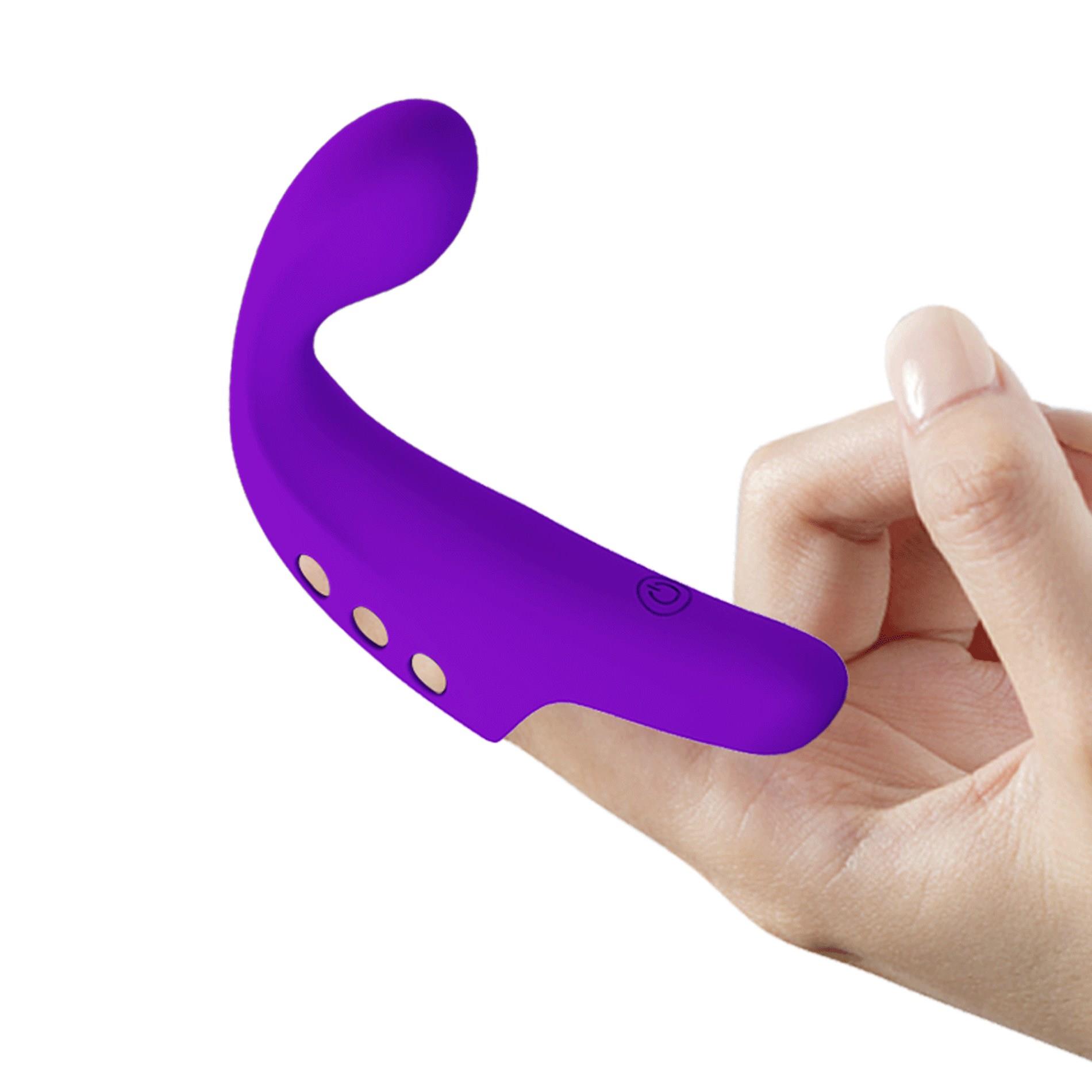 Pretty Love - Fingering Vibrator Gorgon Purple,  10 Vibration Functions