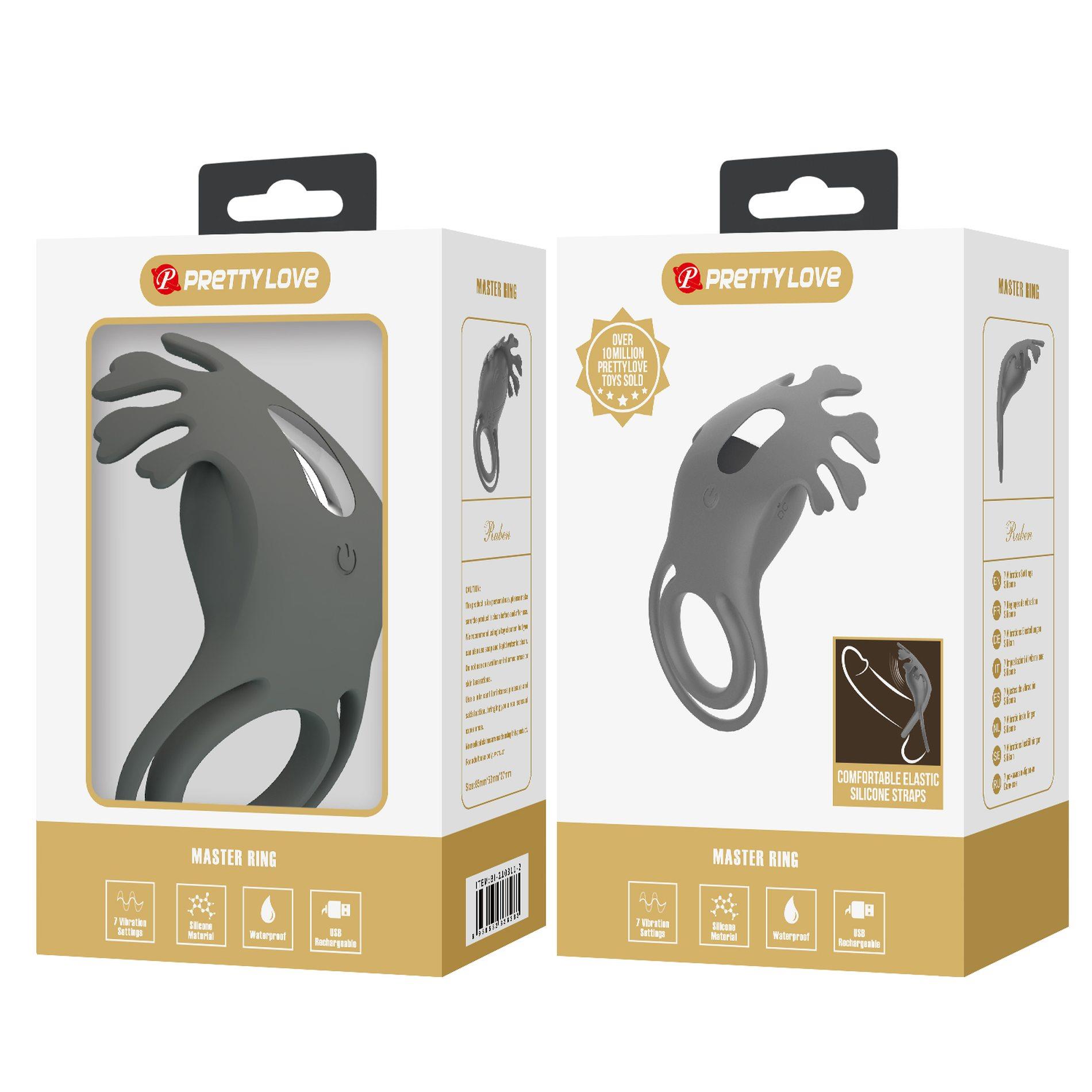 Pretty Love - Master Ring, 7 Vibration Functions Memory Function