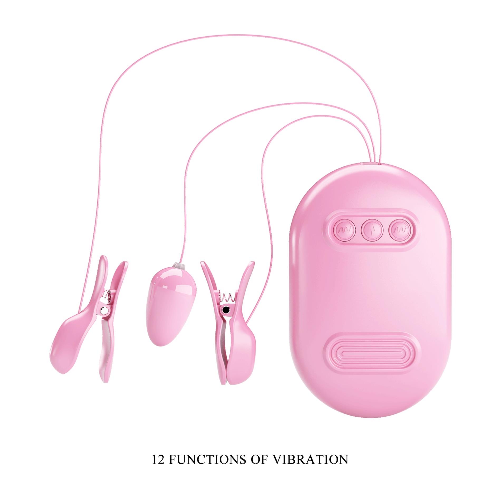 Pretty Love - Surprise Box Pink, 12 Vibration Functions 3 Electric Shock