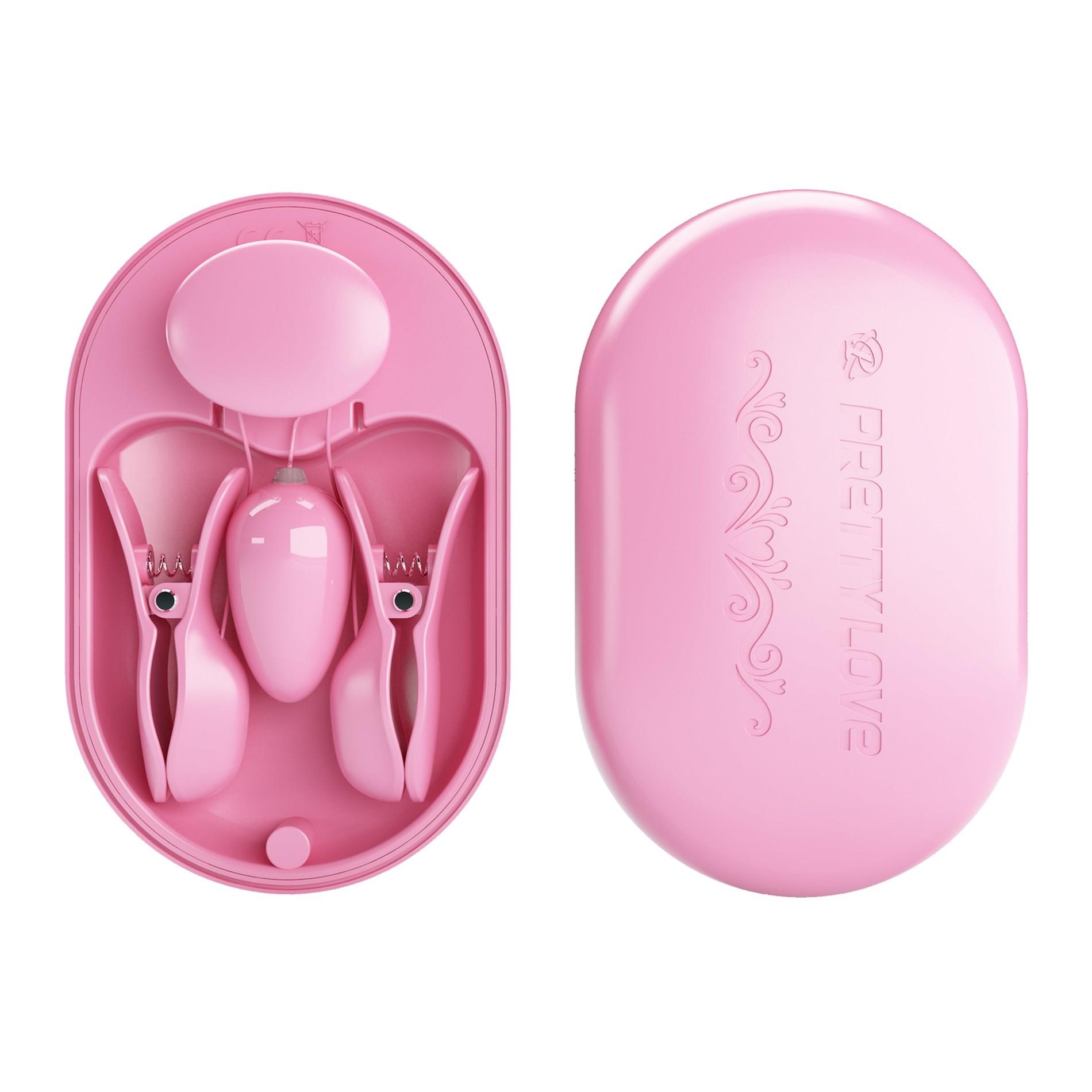 Pretty Love - Surprise Box Pink, 12 Vibration Functions 3 Electric Shock