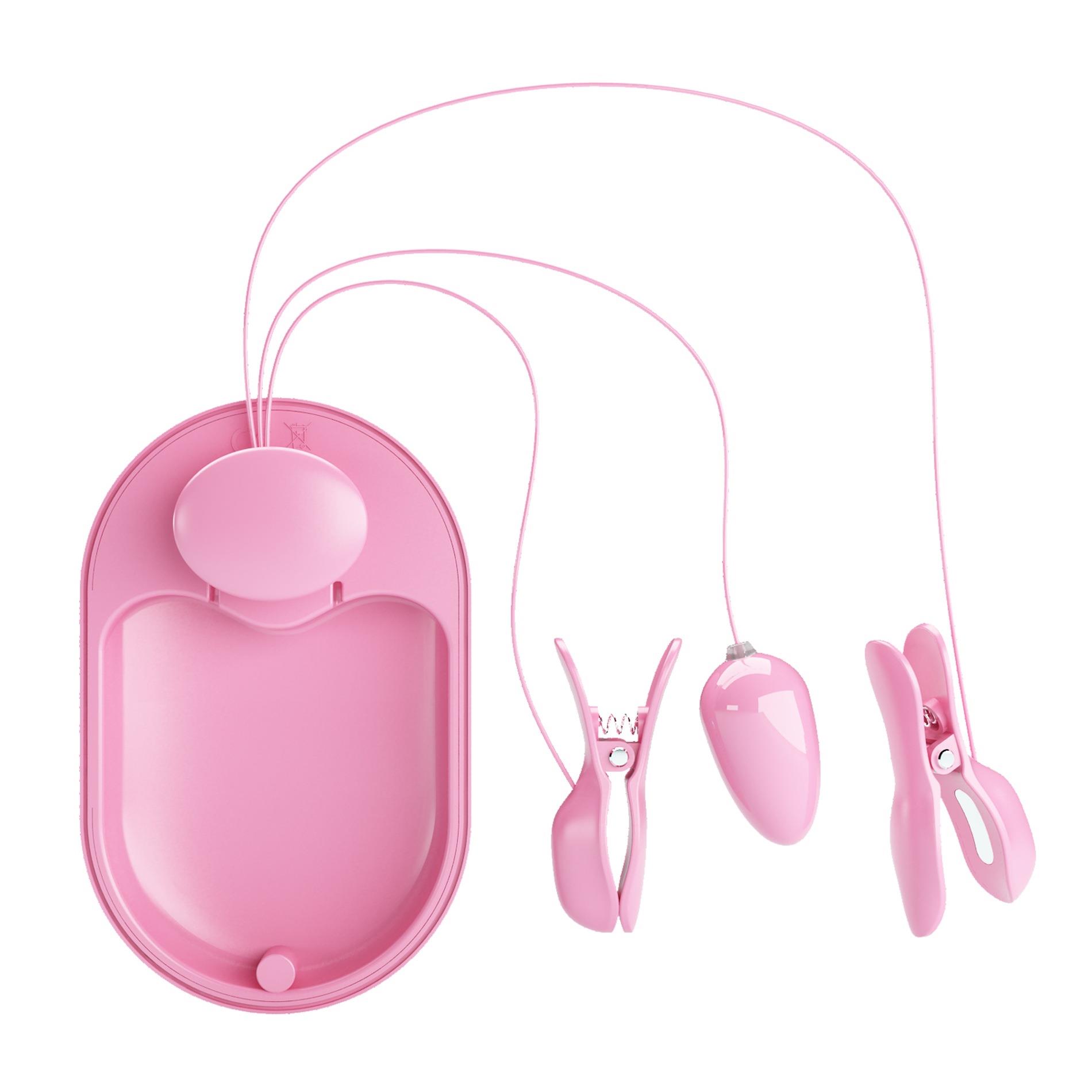 Pretty Love - Surprise Box Pink, 12 Vibration Functions 3 Electric Shock