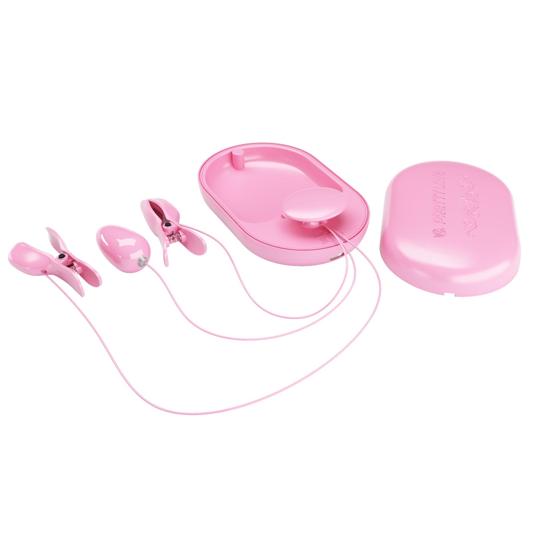 Pretty Love - Surprise Box Pink, 12 Vibration Functions 3 Electric Shock