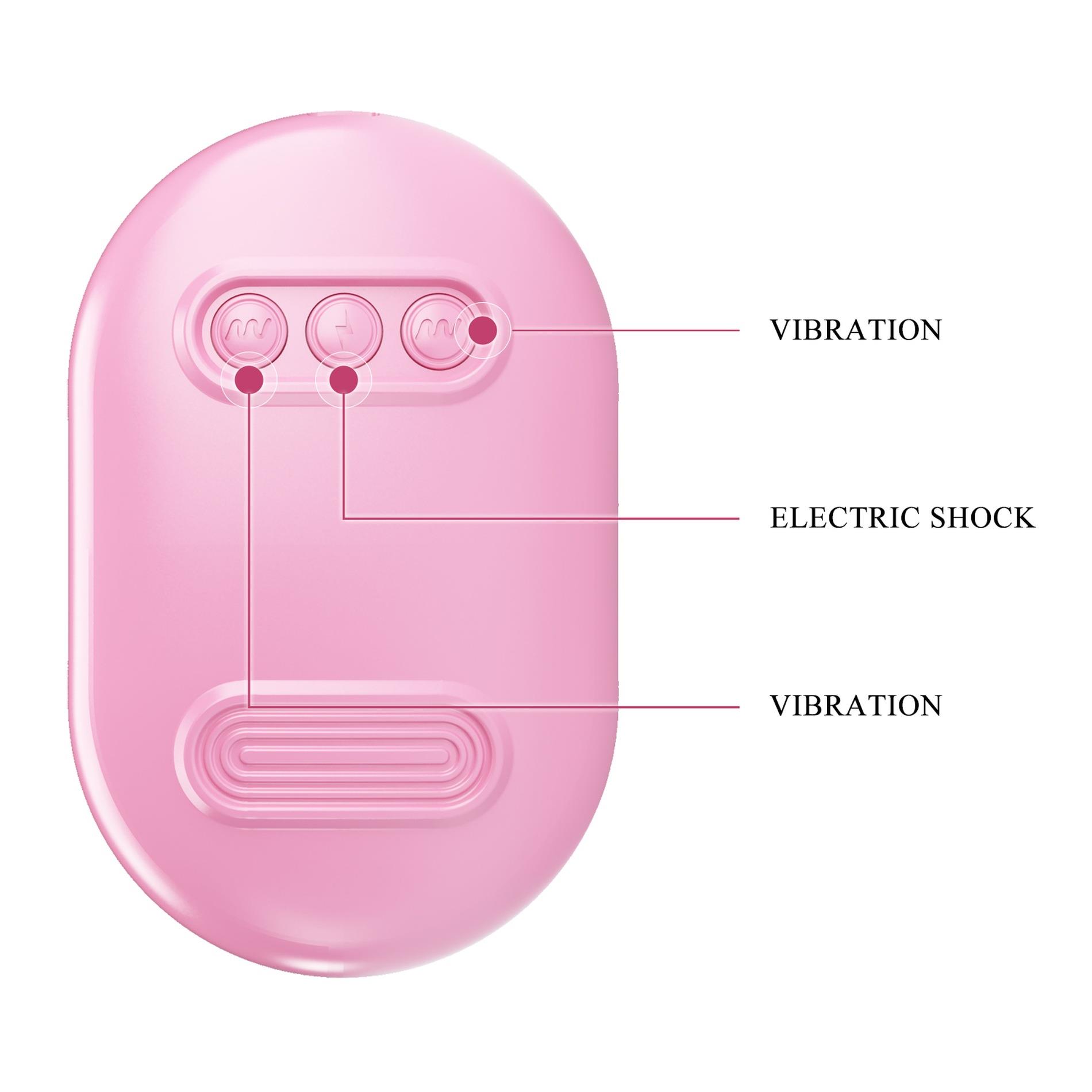 Pretty Love - Surprise Box Pink, 12 Vibration Functions 3 Electric Shock