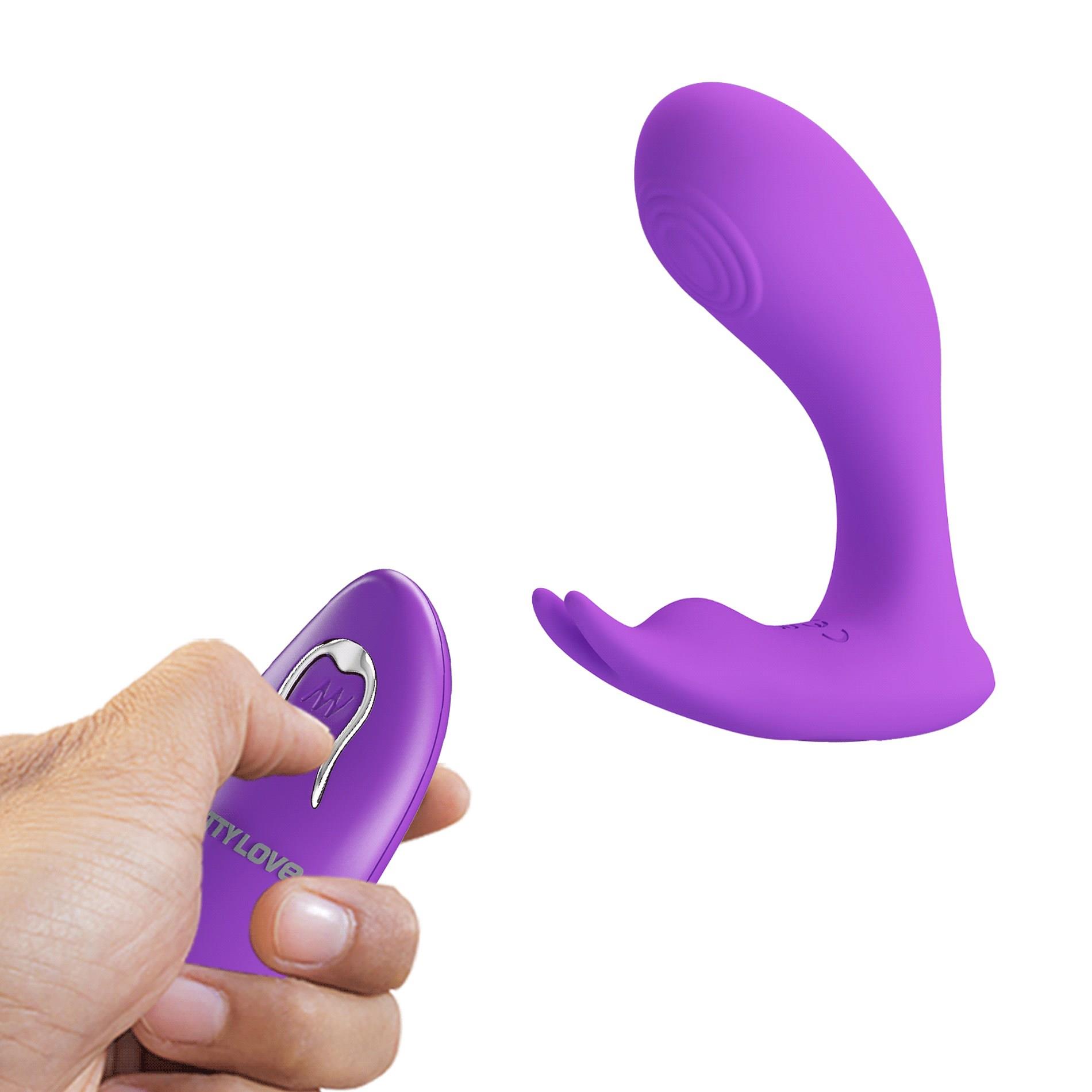 Pretty Love - Idabelle Purple,12 Vibration Functions 12 Pulse Wave Settings