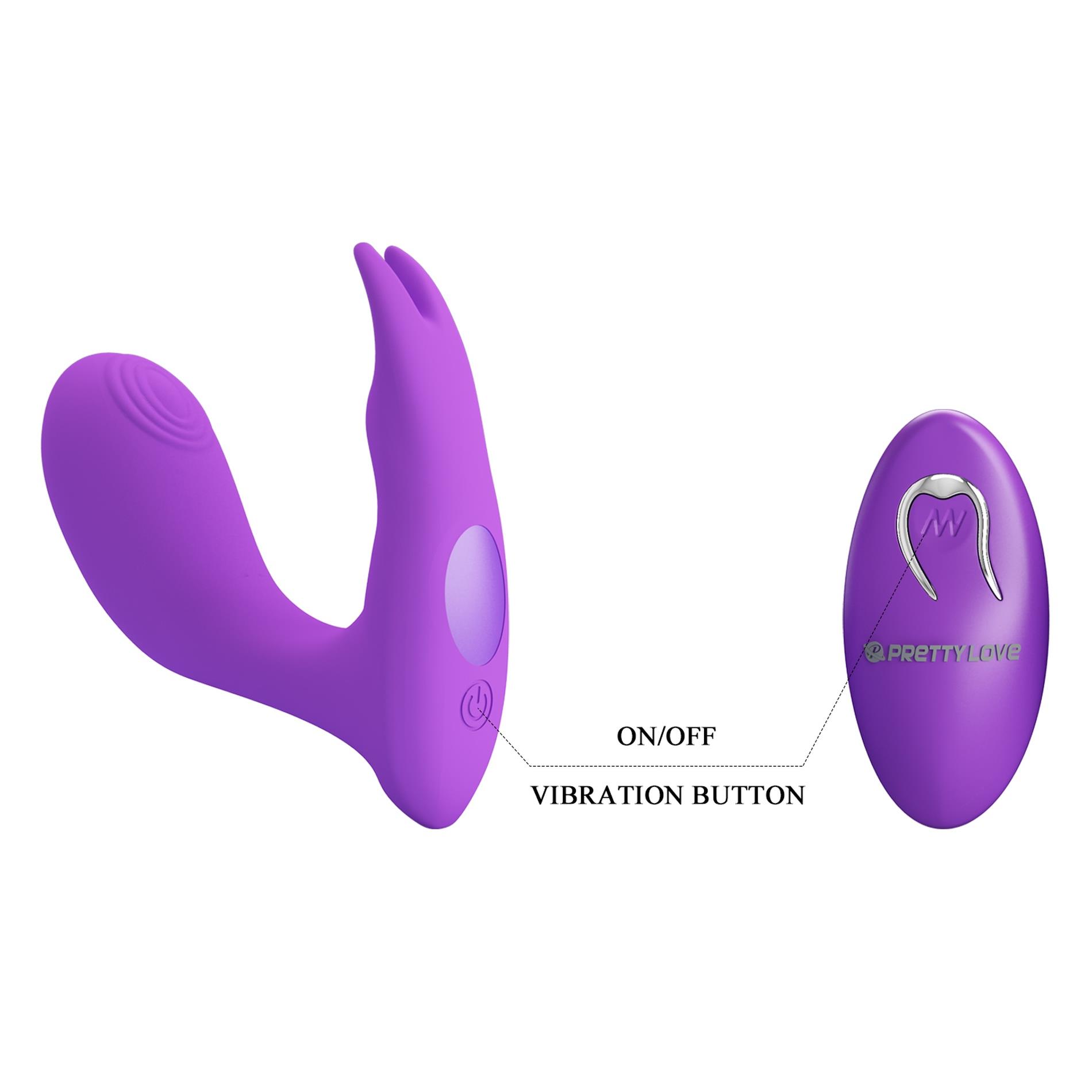 Pretty Love - Idabelle Purple,12 Vibration Functions 12 Pulse Wave Settings