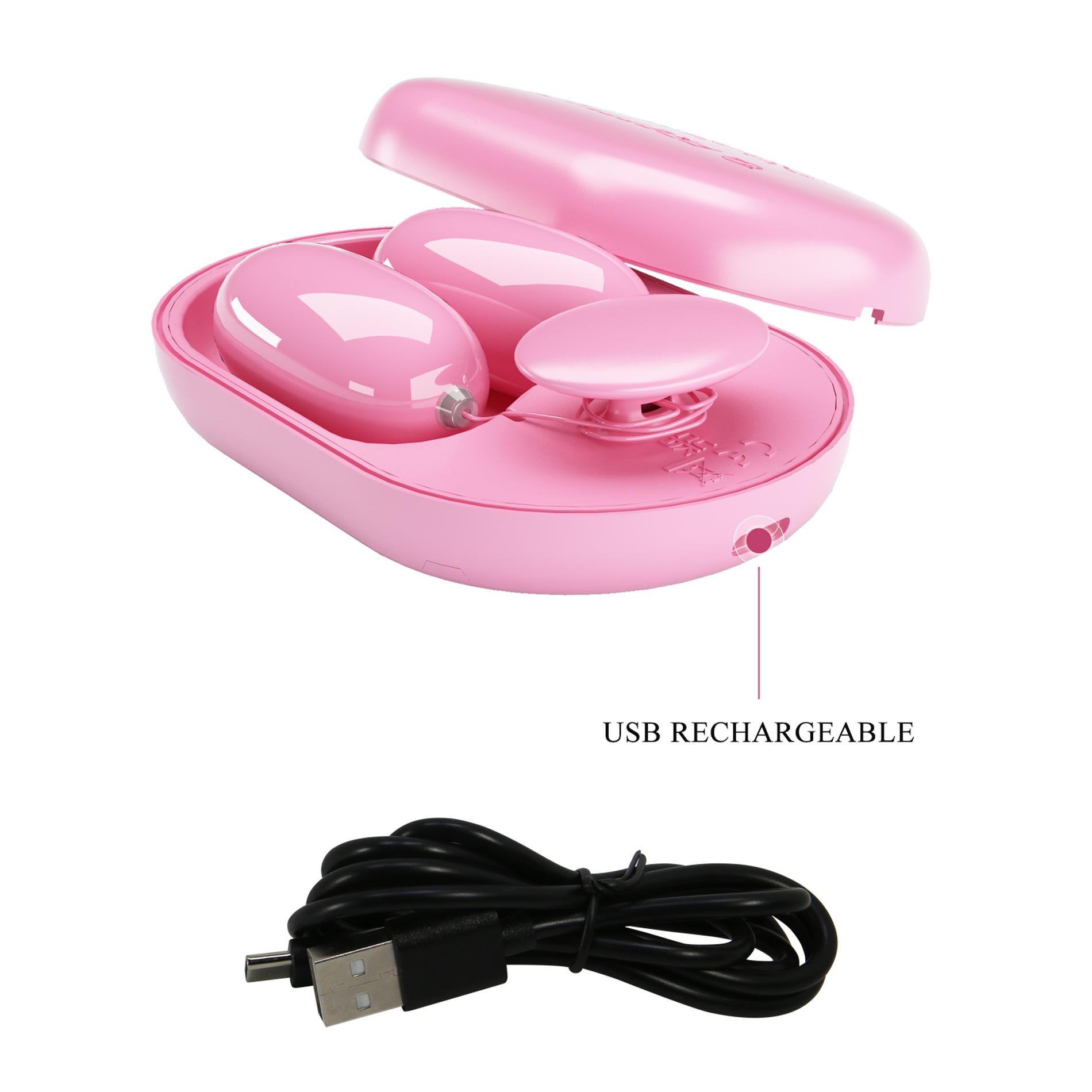 Pretty Love - Fun Box Pink, 12 Vibration Functions
