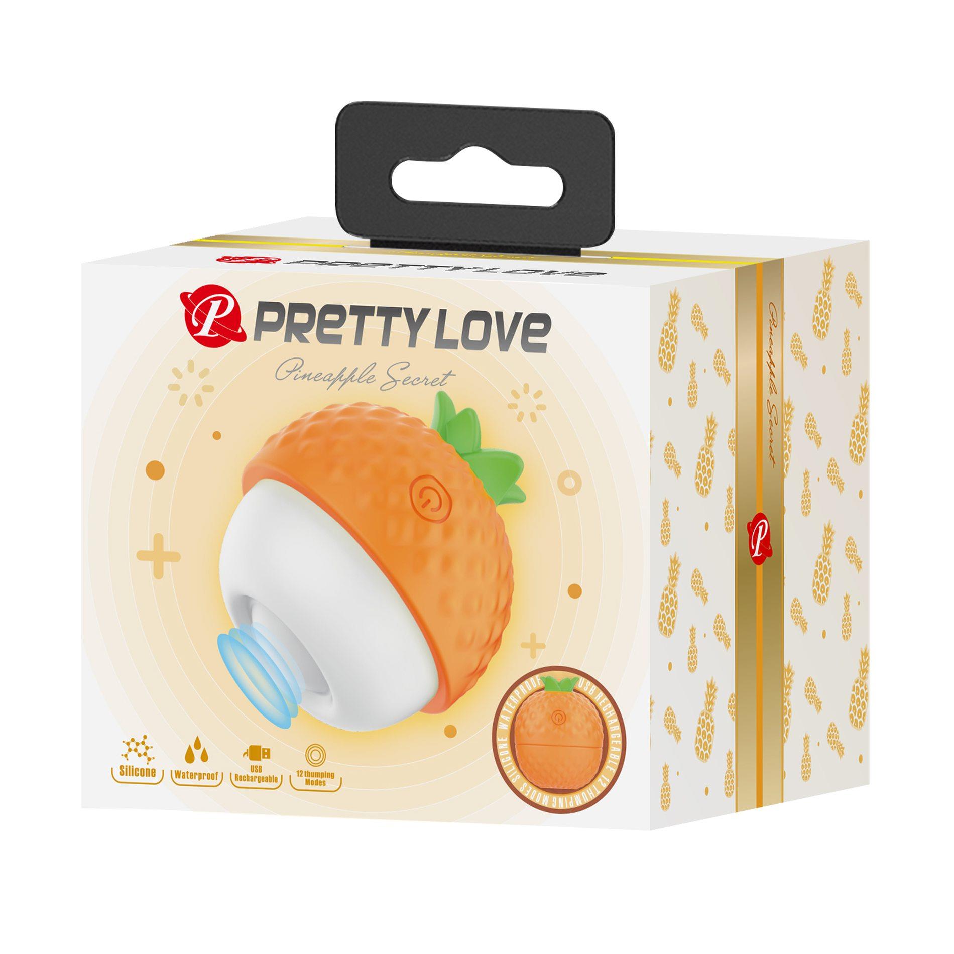 Pretty Love - Pineapple Secret, 12 Thumping Functions, Silicone
