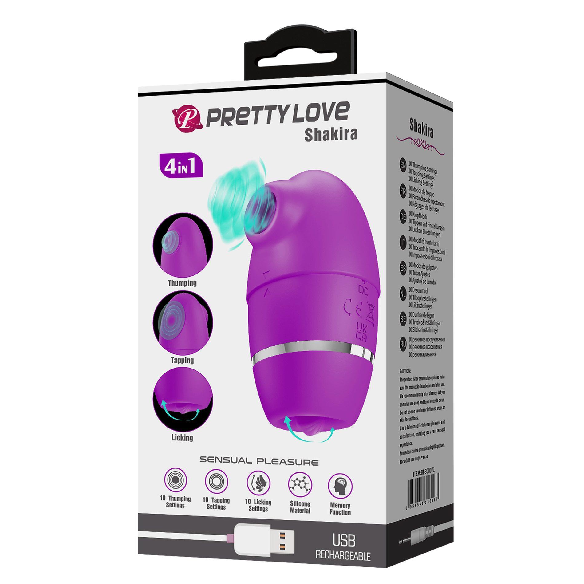 Pretty Love - Shakira, Silicone, Usb Rechargeable