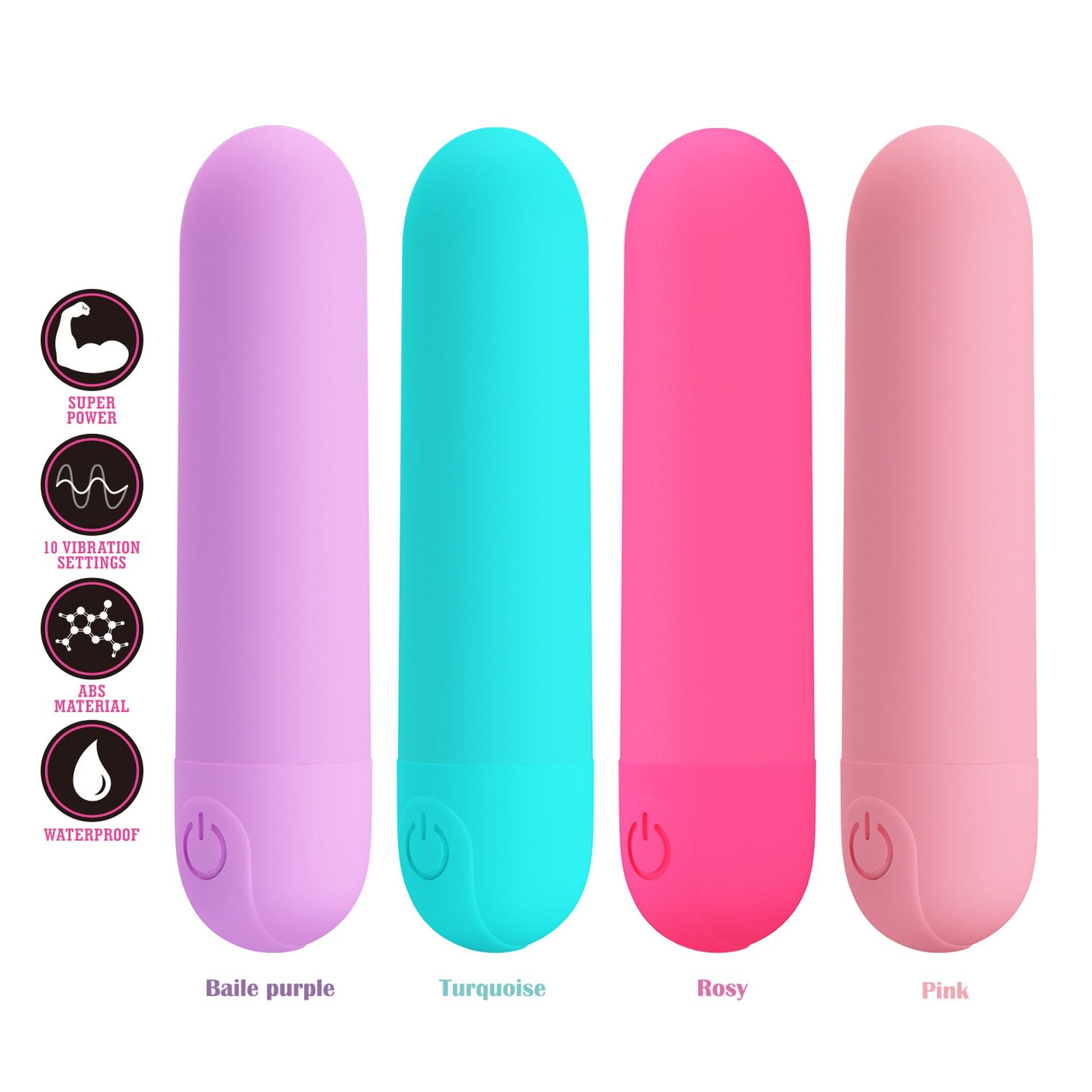 Stefan, Mini Massager, 10 Vibration Functions