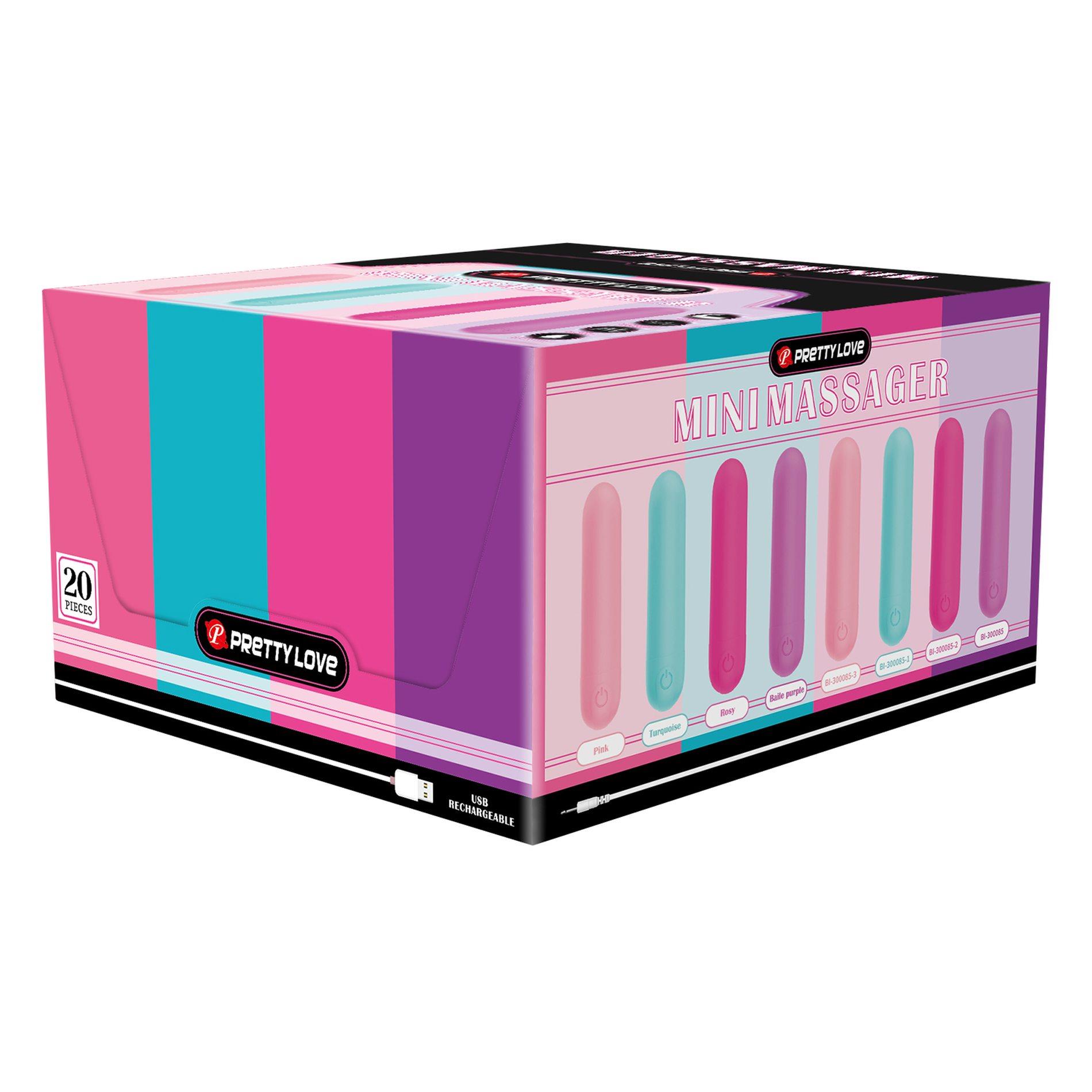 Stefan, Mini Massager, 10 Vibration Functions