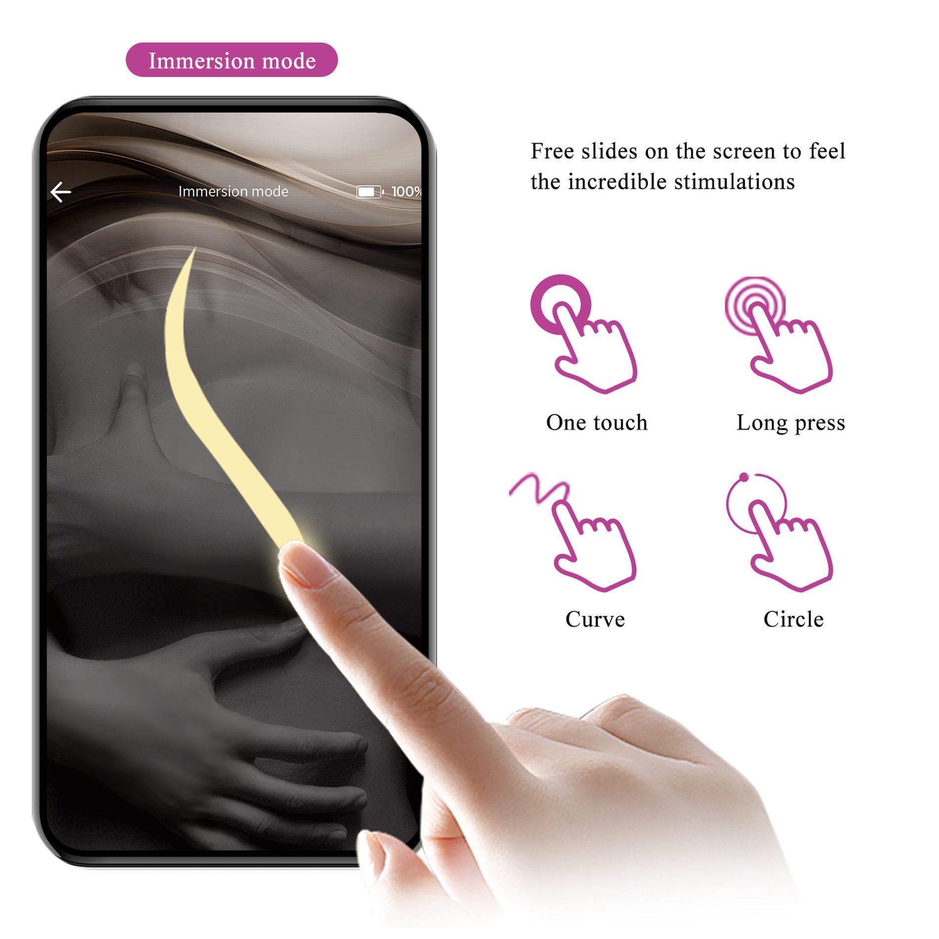Pretty Love - Klay, 10 Vibration Functions 10 Thrusting Settings Mobile App