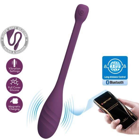 Leviathan App Controlled Vibrator Purple