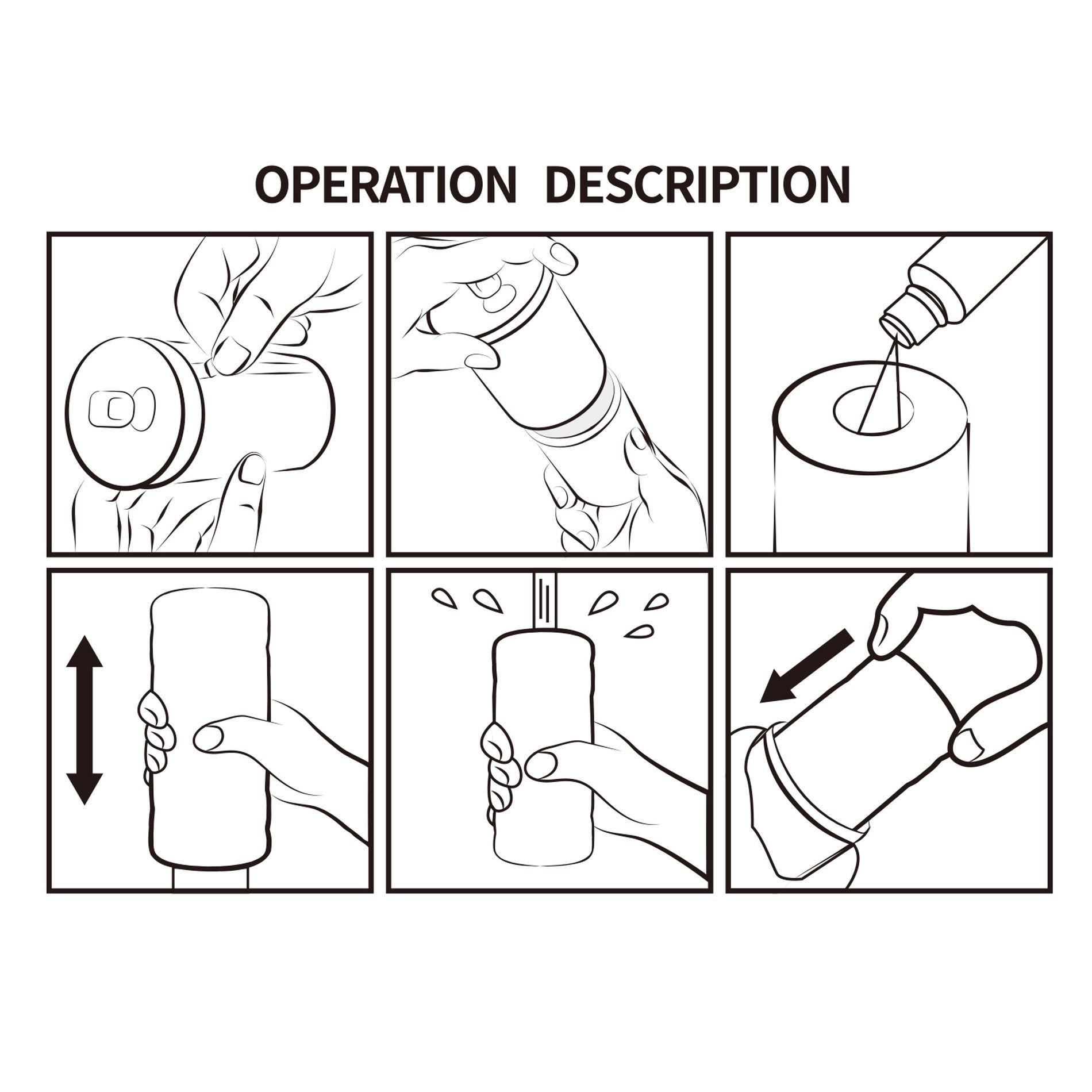 Pretty Love - Masturbator, Super Soft Material Tpr /Abs