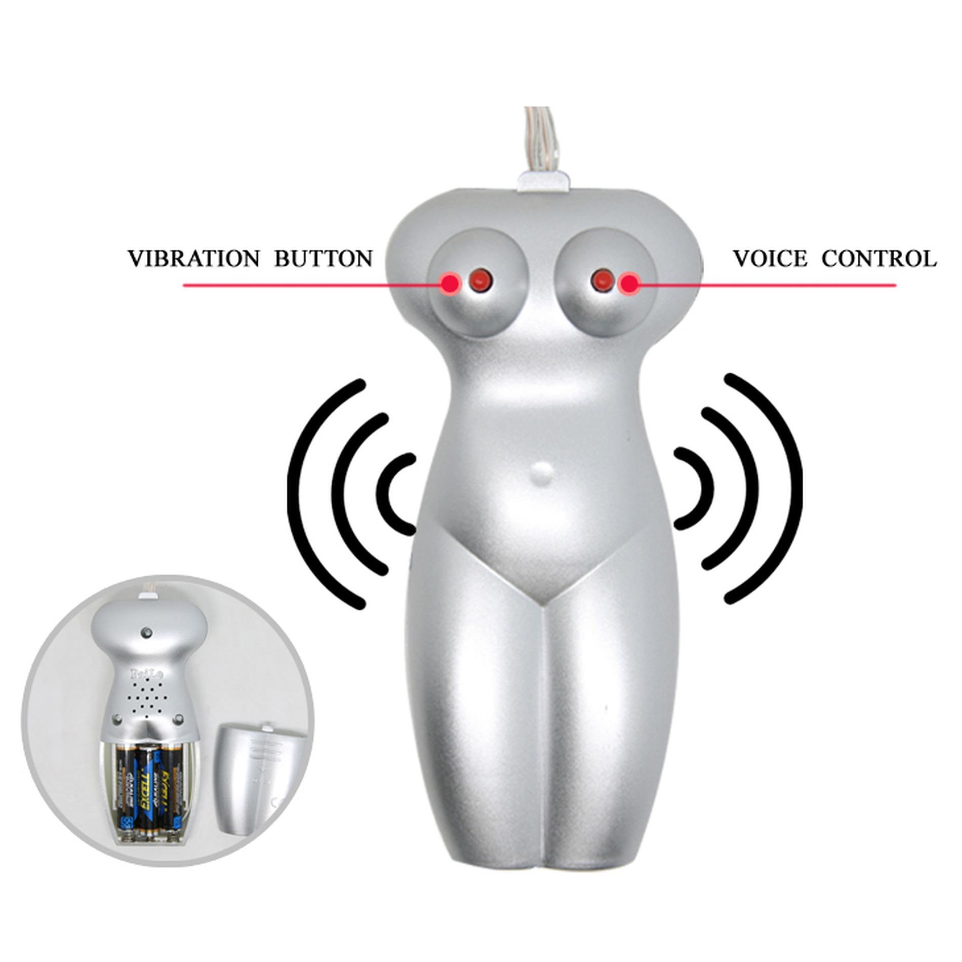 Baile - Masturbator Toy, Tpr, Double Vibrating Egg With Voice