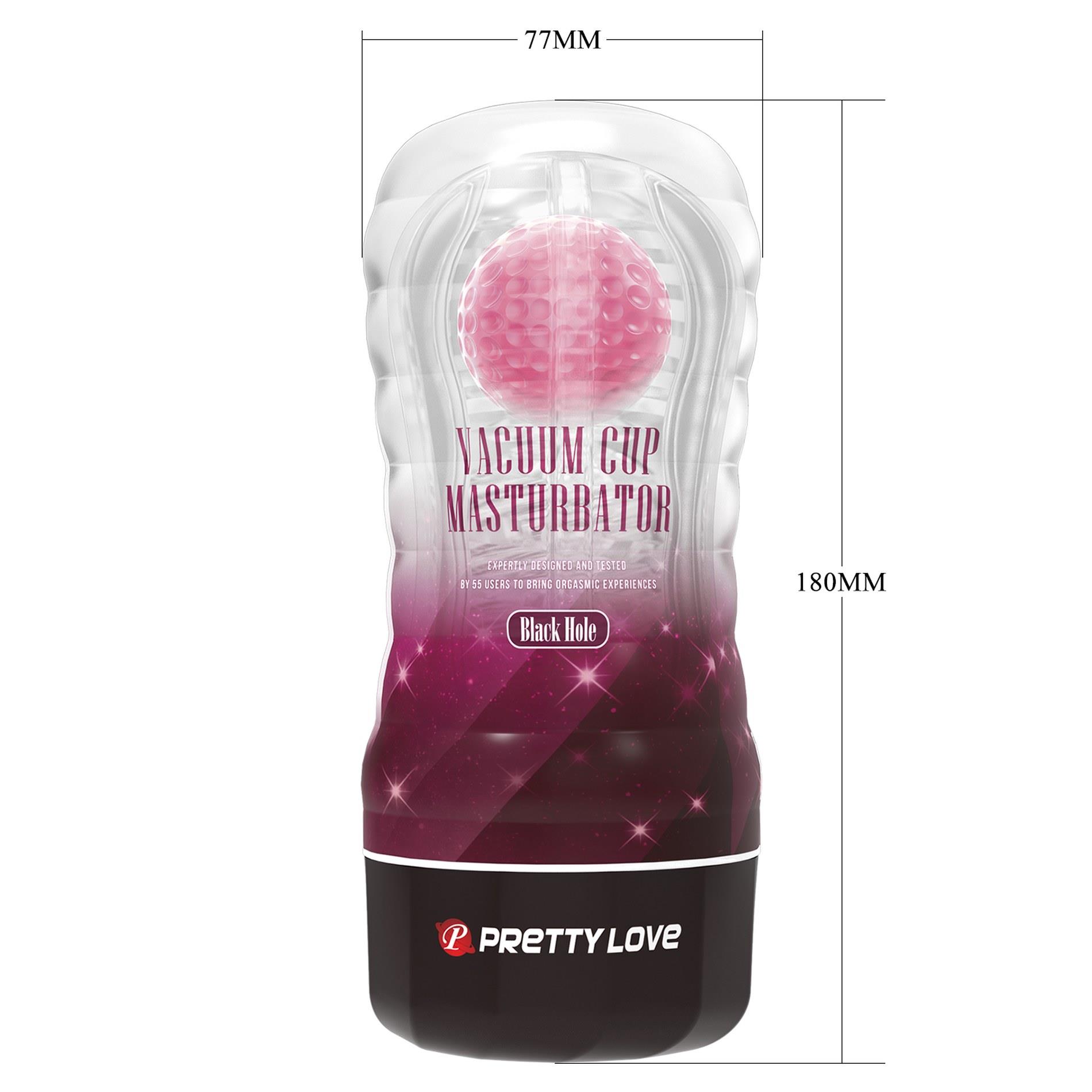 Masturbator VACUUM CUP Black Hole