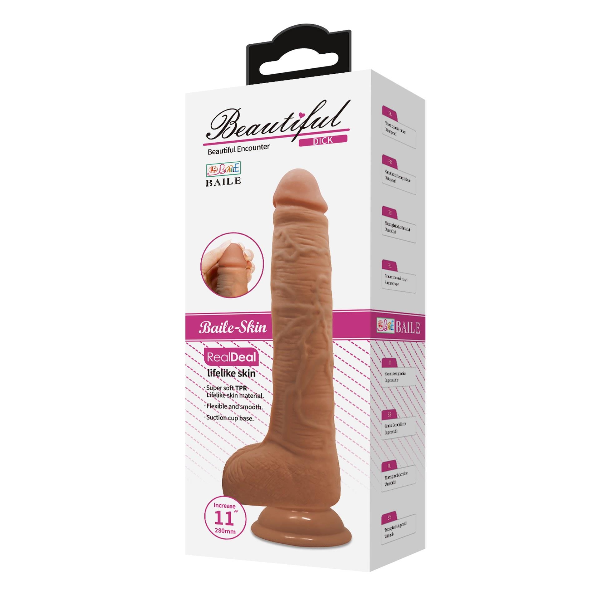 Beautiful Dick, Waterproof, 28 Cm