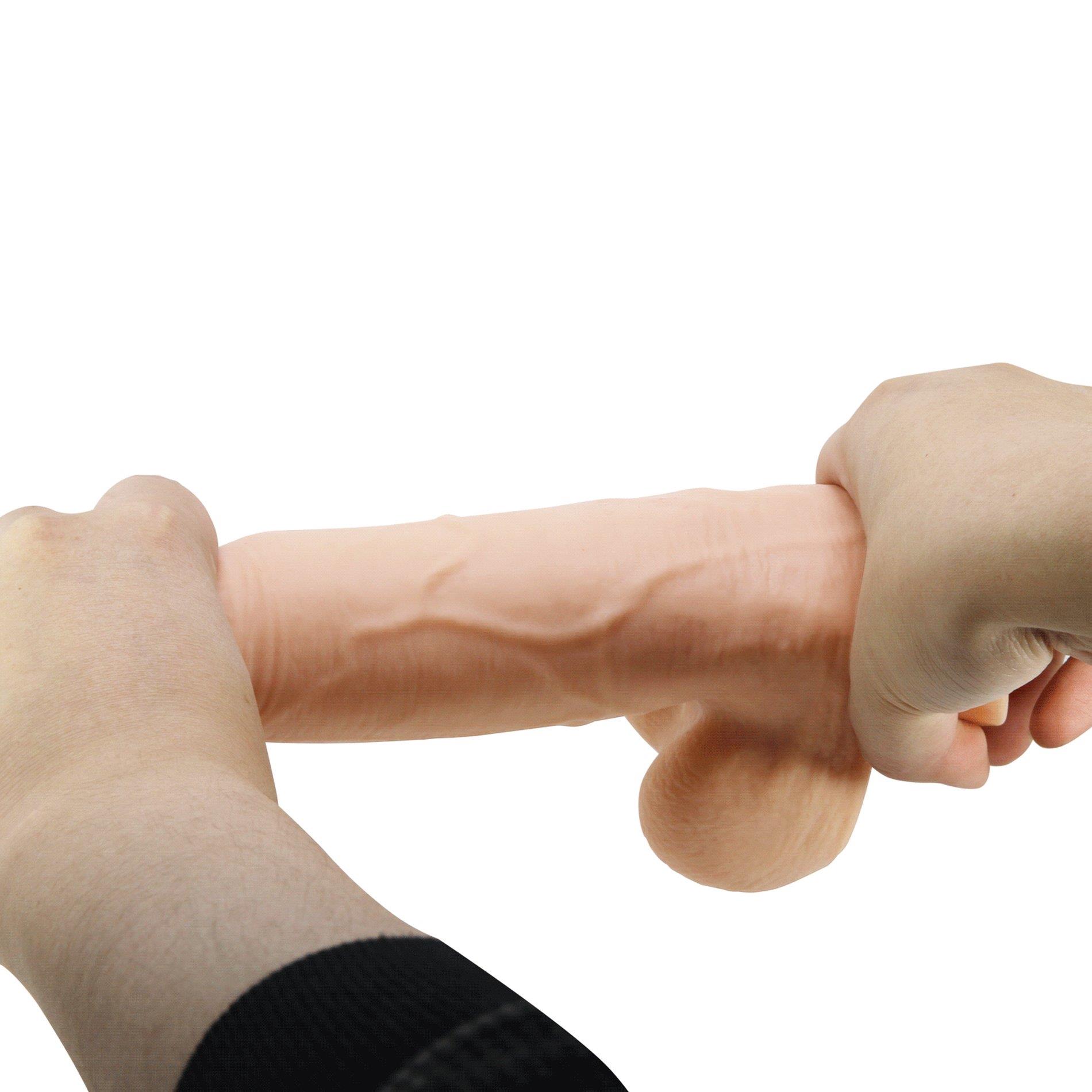 Baile - Sliding Skin 8,5'' Flesh Suction Base Bendable Tpr