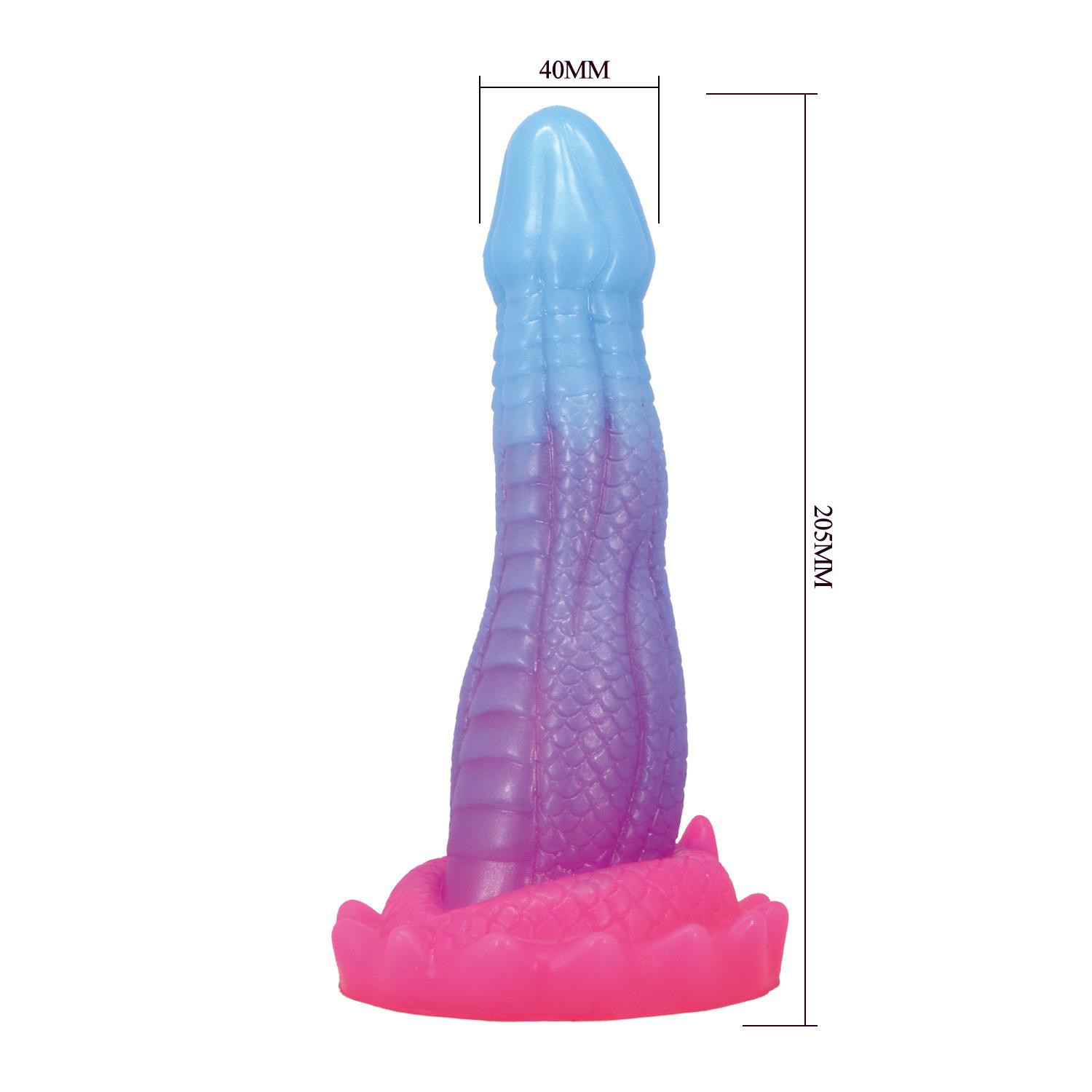 Power Monsters Void Python – 20.5 Cm Rippled Monster Silicone Dildo