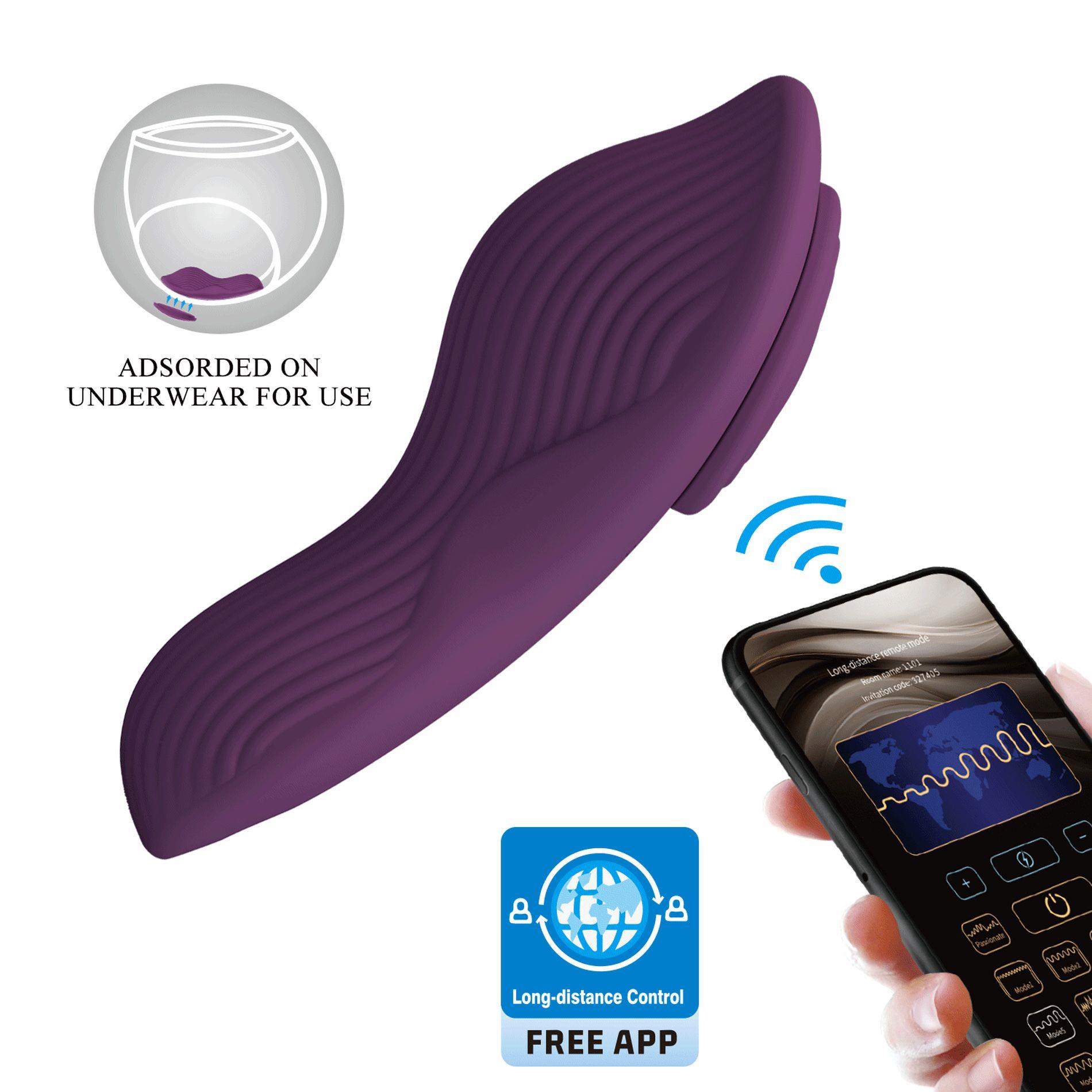 Mane, 10 Vibration Functions Mobile App Remote Control