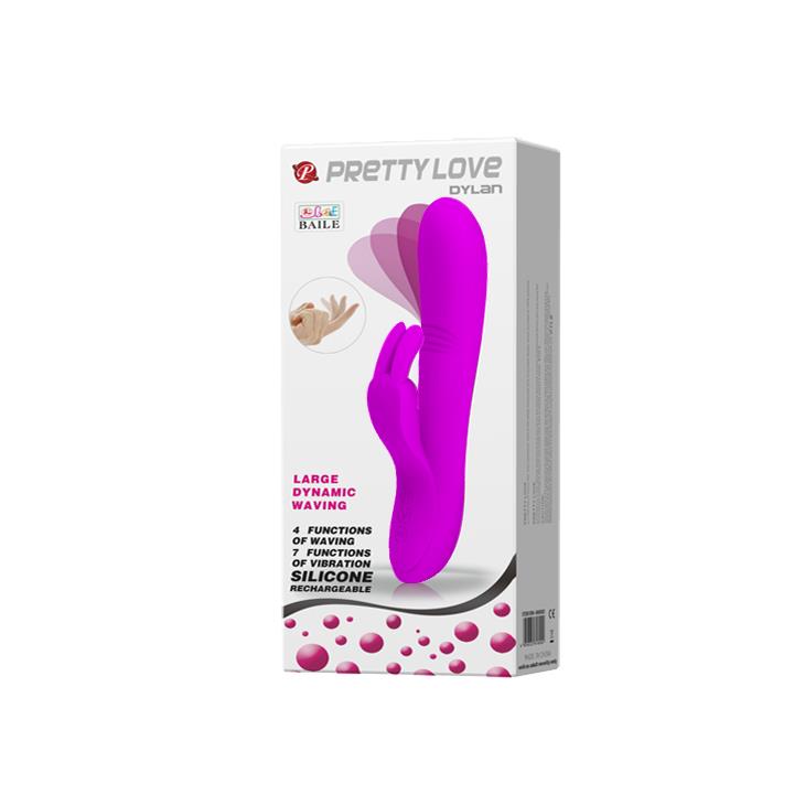 WIBRATOR MAZAŻER STYMULATOR DYLAN USB 4 waving 7 vibration