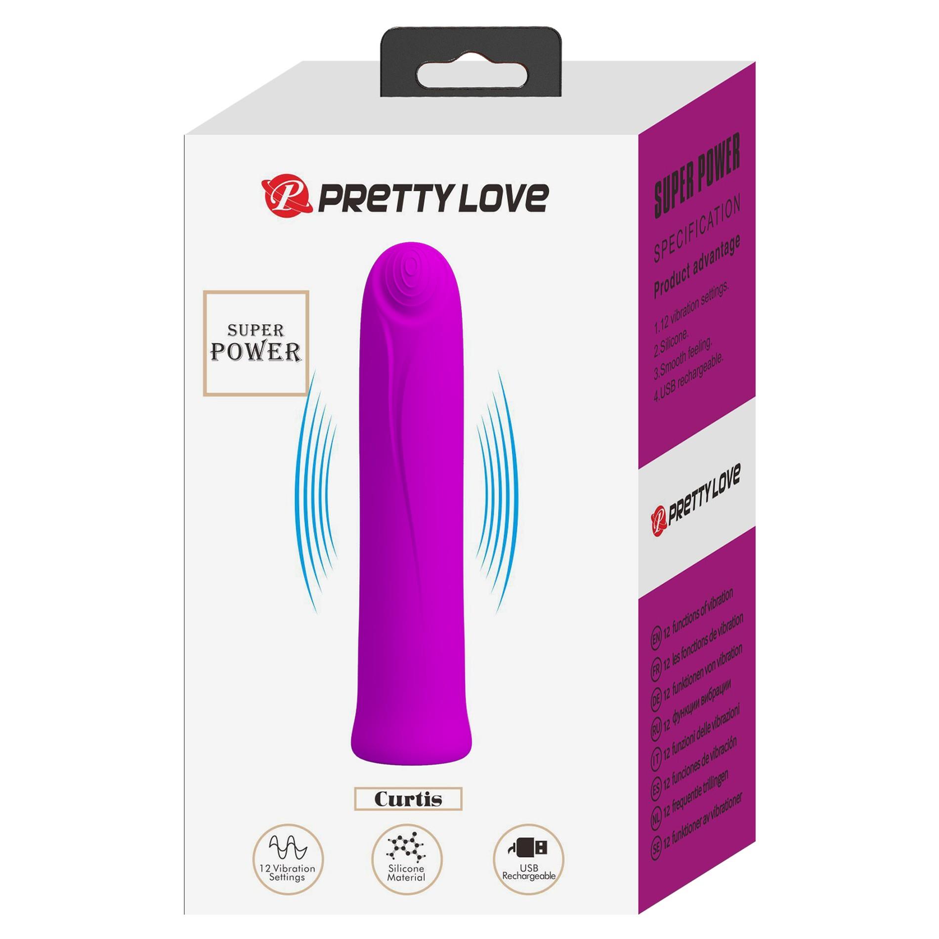 Pretty Love - Curtis, 12 Vibration Functions Memory Function