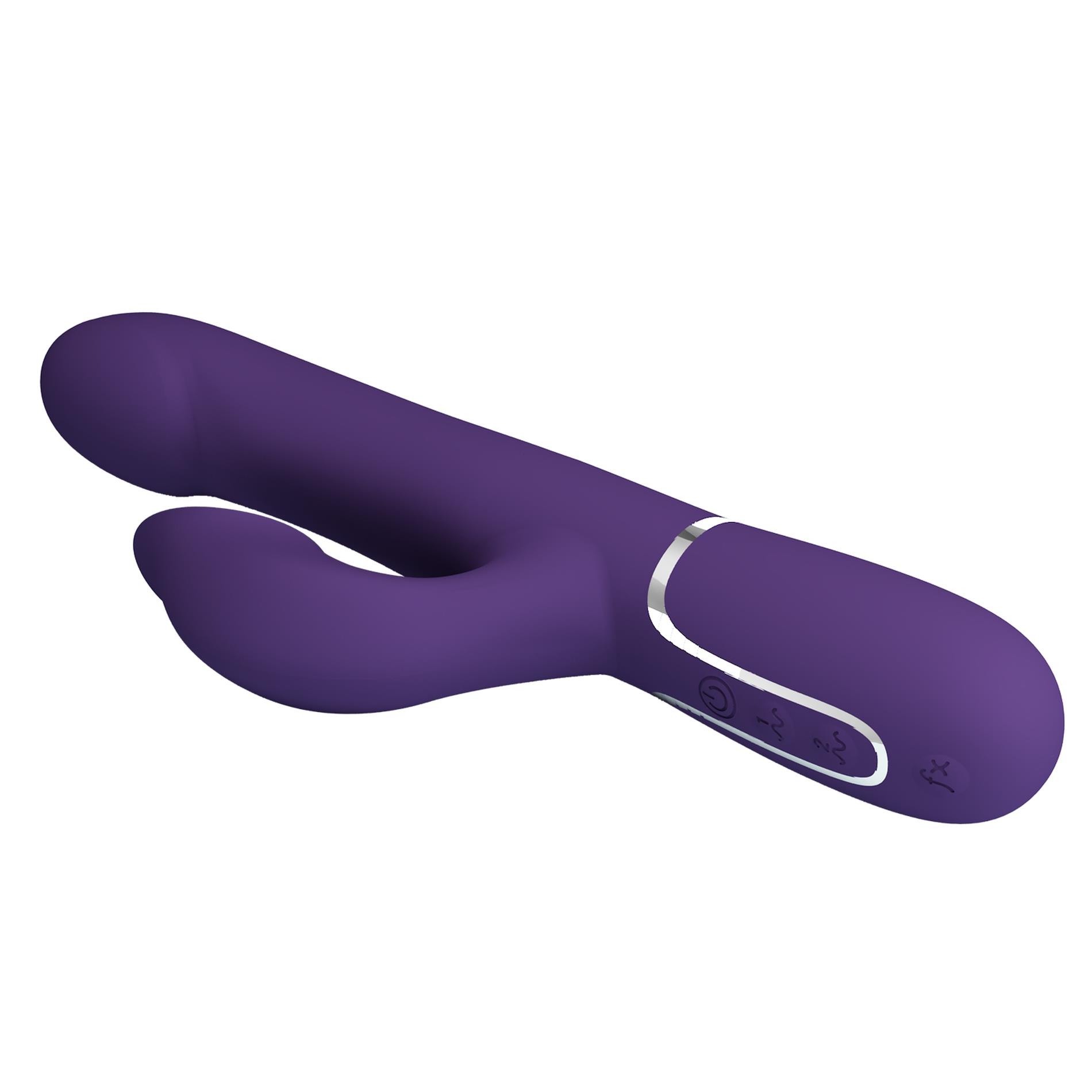 Pretty Love - Falin Dark Purple, 7 Vibration Functions 4 Rolling Functions