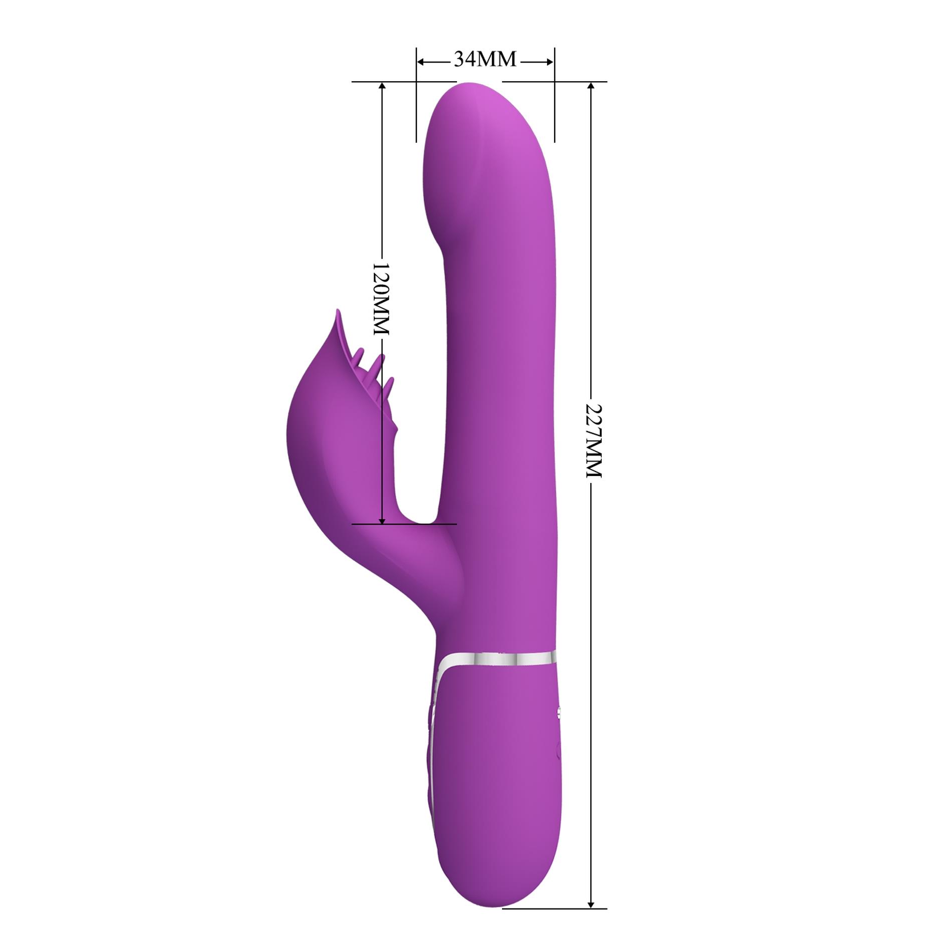 Pretty Love - Falin Purple, 7 Vibration Functions 4 Rolling Functions