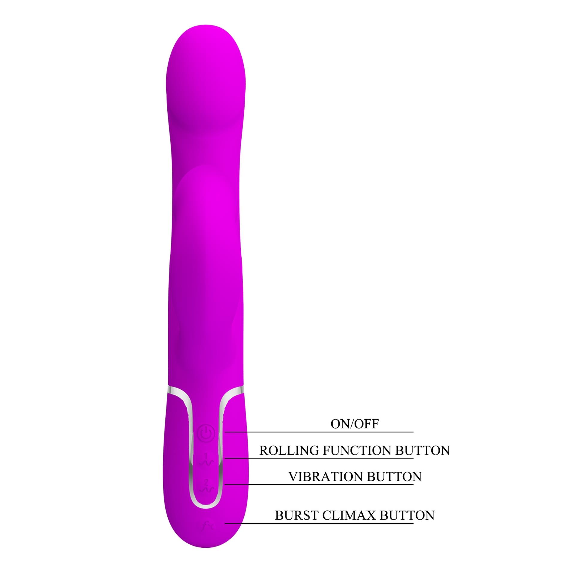 Pretty Love - Twinkled Tenderness Purple, 7 Vibration Functions